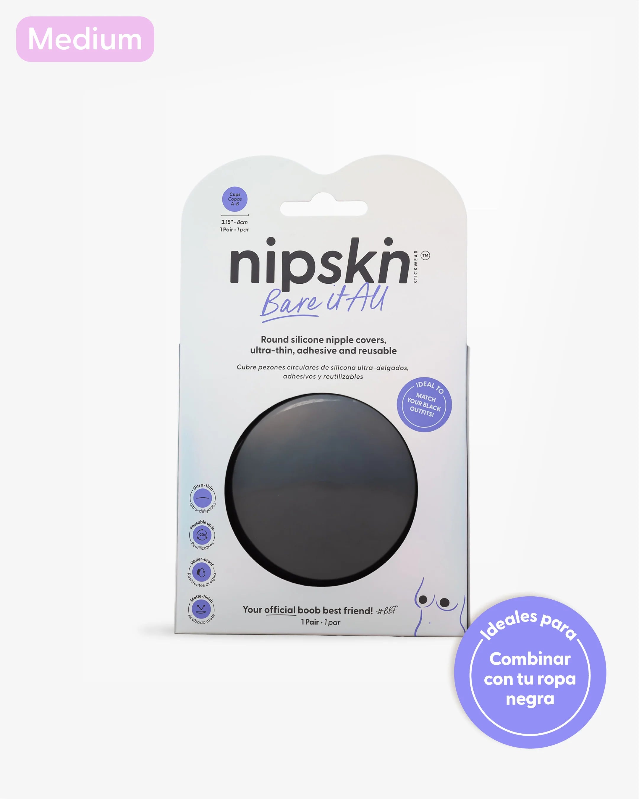 Cubre pezones circulares Nipskin NP065