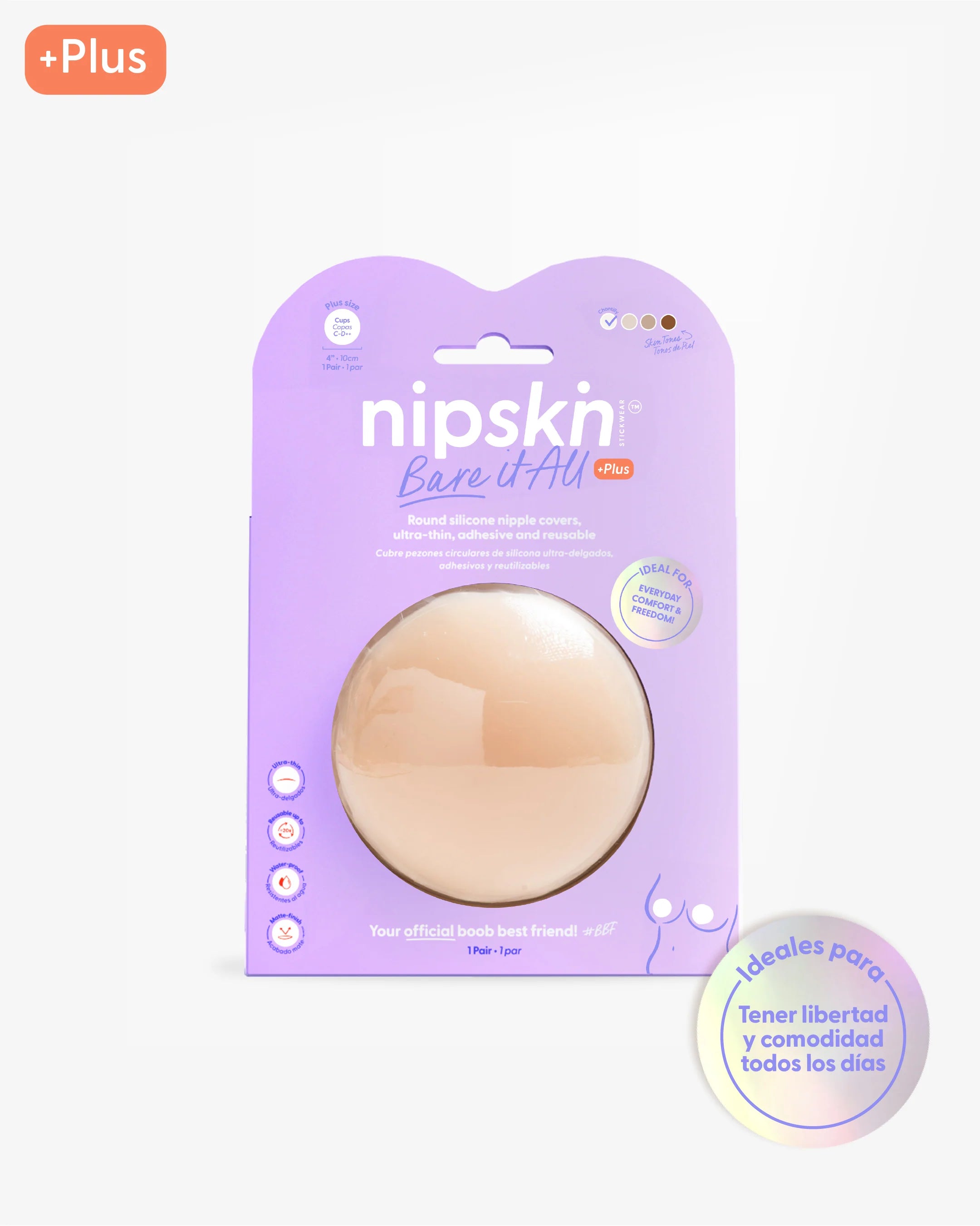 Nipple Covers Nipskin + Plus NP018-NP019-NP020