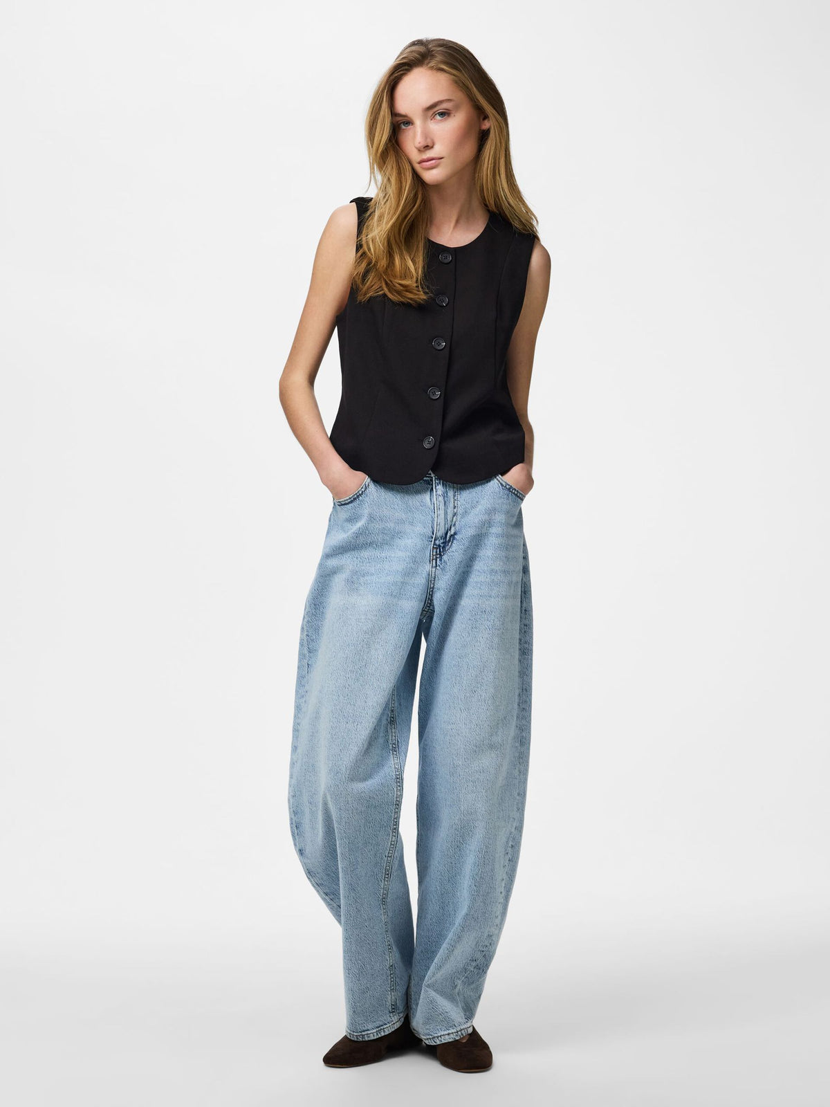 Blusa Pieces Kamil 17162406
