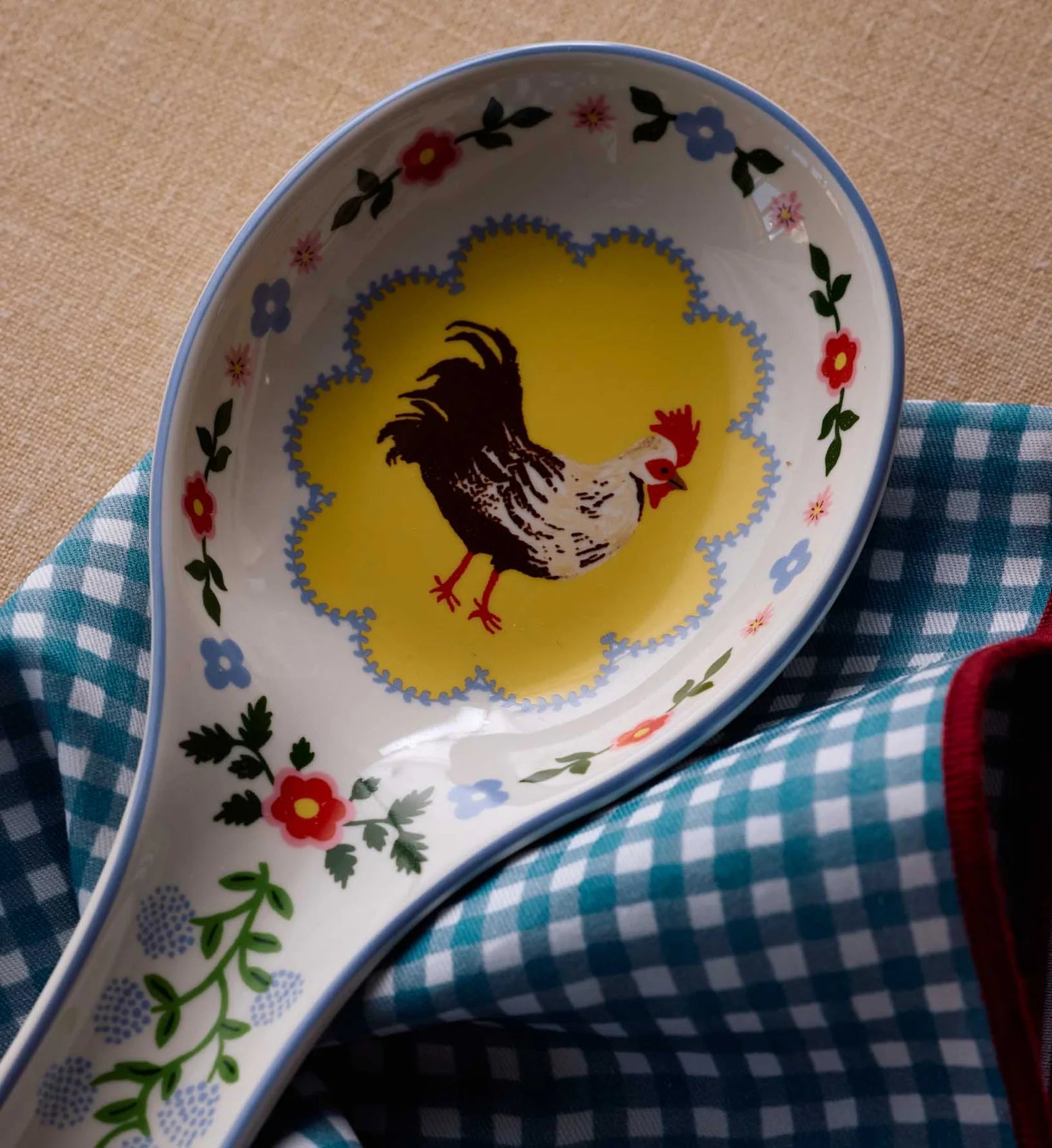 Home Sweet Home Porcelain Spoon Rest SPR004