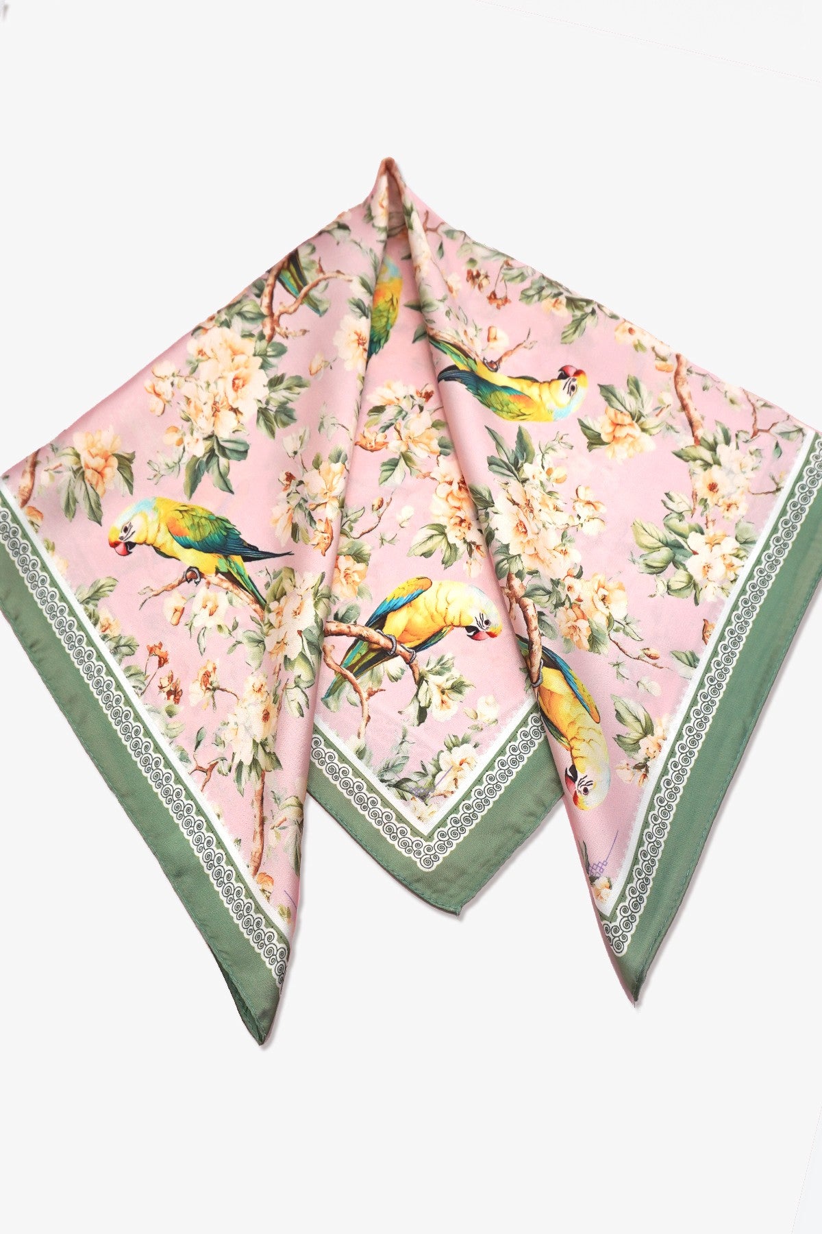 Pañuelo tipo bandana Pájaro floral 40SC641