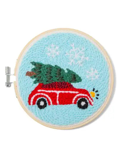 Mini Kit Punto de Carro con árbol navidad XS2508