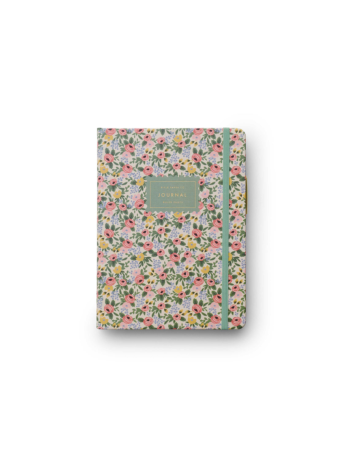 Cuaderno con estampado y lapicero Rifle Paper Rosa JWM004