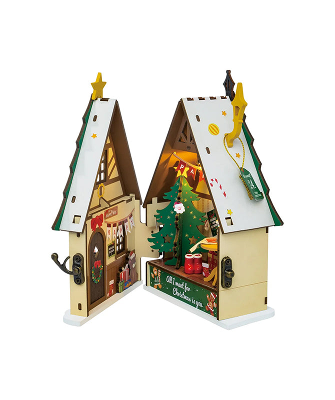 Casa navideña centelleante Rolife DS036