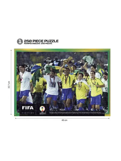 Rompecabezas FIFA Brasil y figura mascota FWC-0012-02
