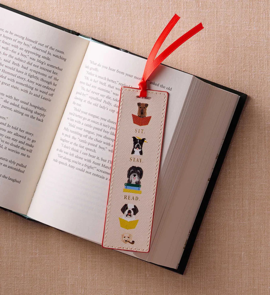 Studious Dogs Bookmark Rifle Paper BSM007