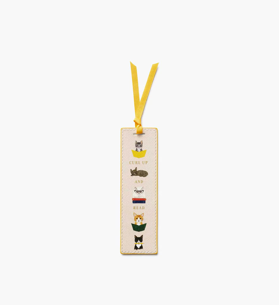 Studious Cats Bookmark Rifle Paper BSM009