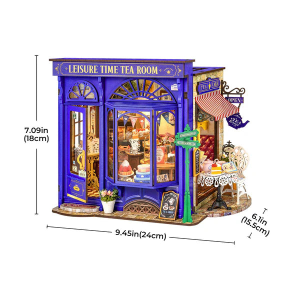 Puzzle Leisure time tea room Rolife DG171