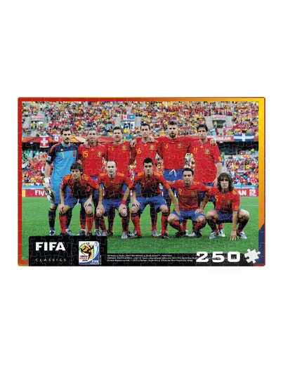 Rompecabezas FIFA España y figura mascota FWC-0012-08