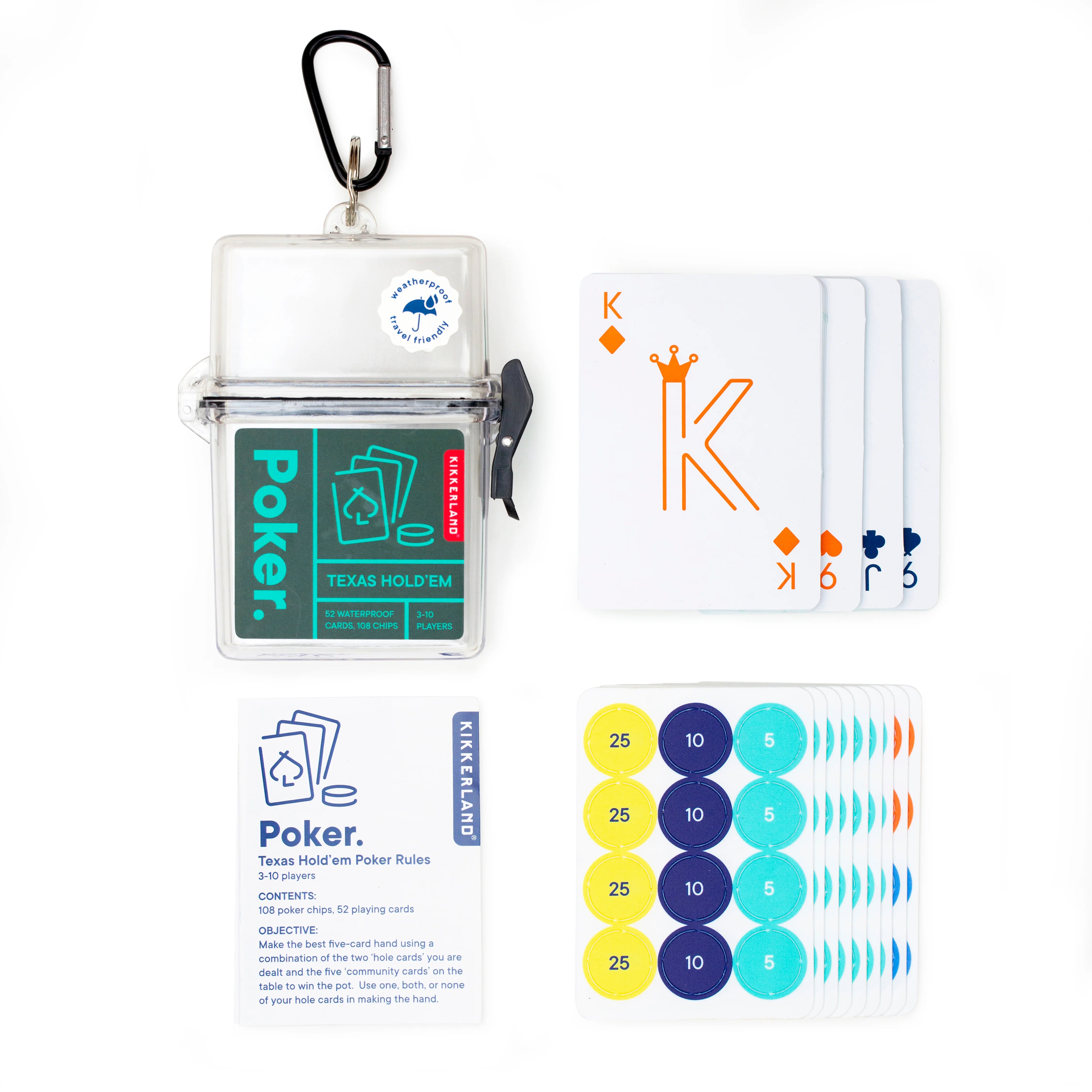 Juego de poker Poker Kikkerland GG247