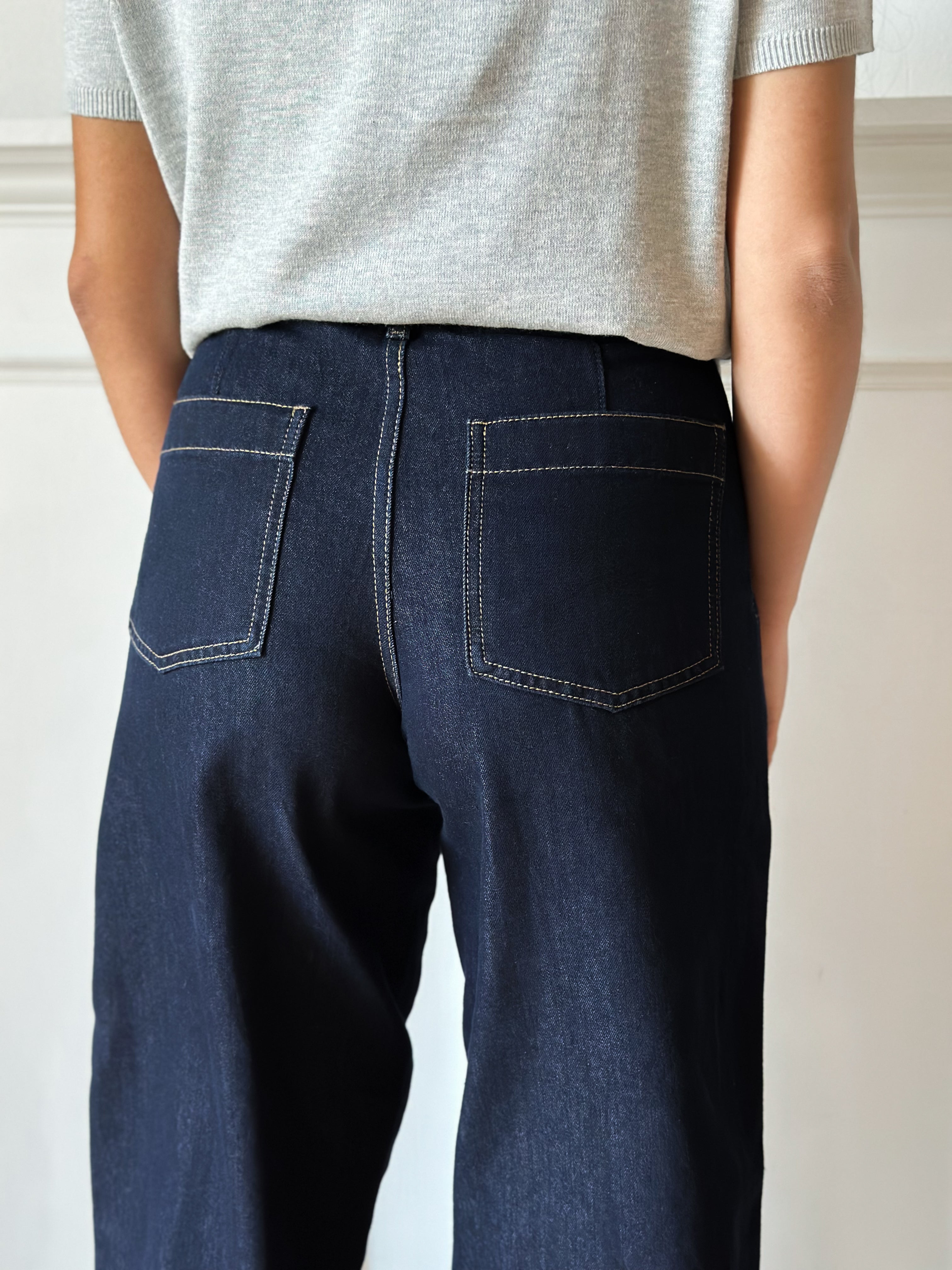 Jeans JDY Sansa Barrel Cintura alta Largo 32 15355530