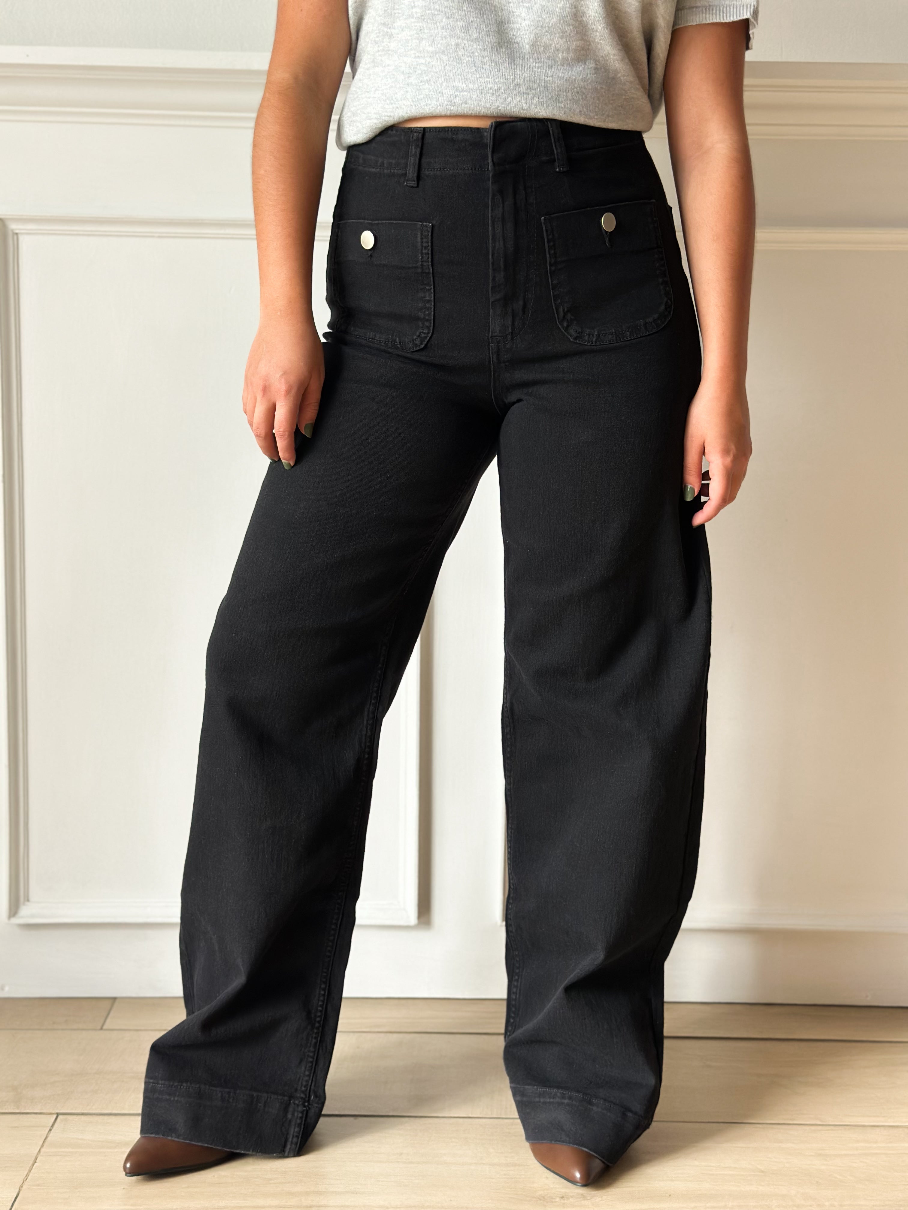 Jeans Vero Moda Kayla Wide Cintura alta Largo 30 10328192
