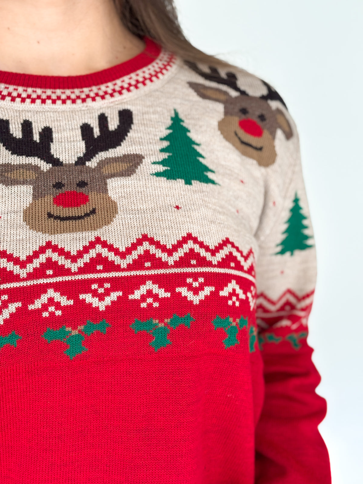 Abrigo Navideño Rudolph R Tendenza Xmas-P296