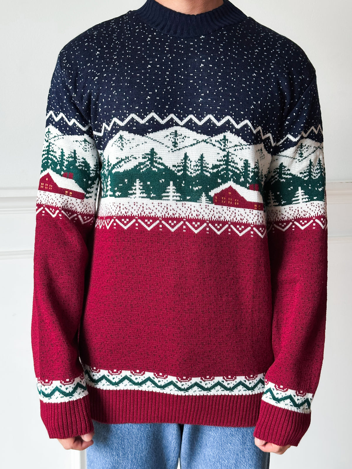 Suéter Navideño Zermatt Cabaña TP26N037