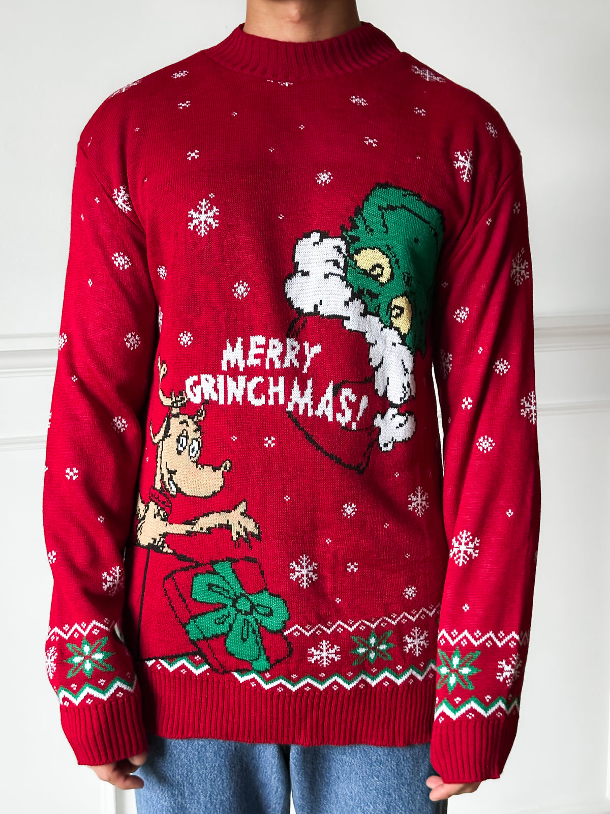 Suéter Navideño Merry Grinchmas TP26N017