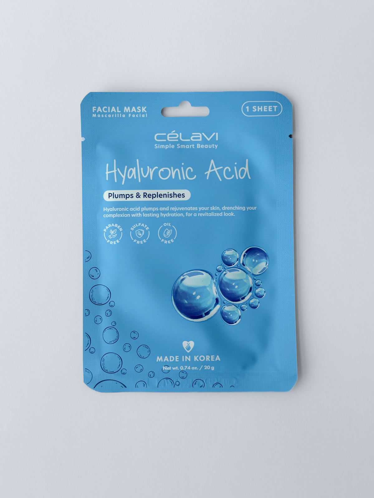 Mascarilla Celai Hyaluronic Acid MK022