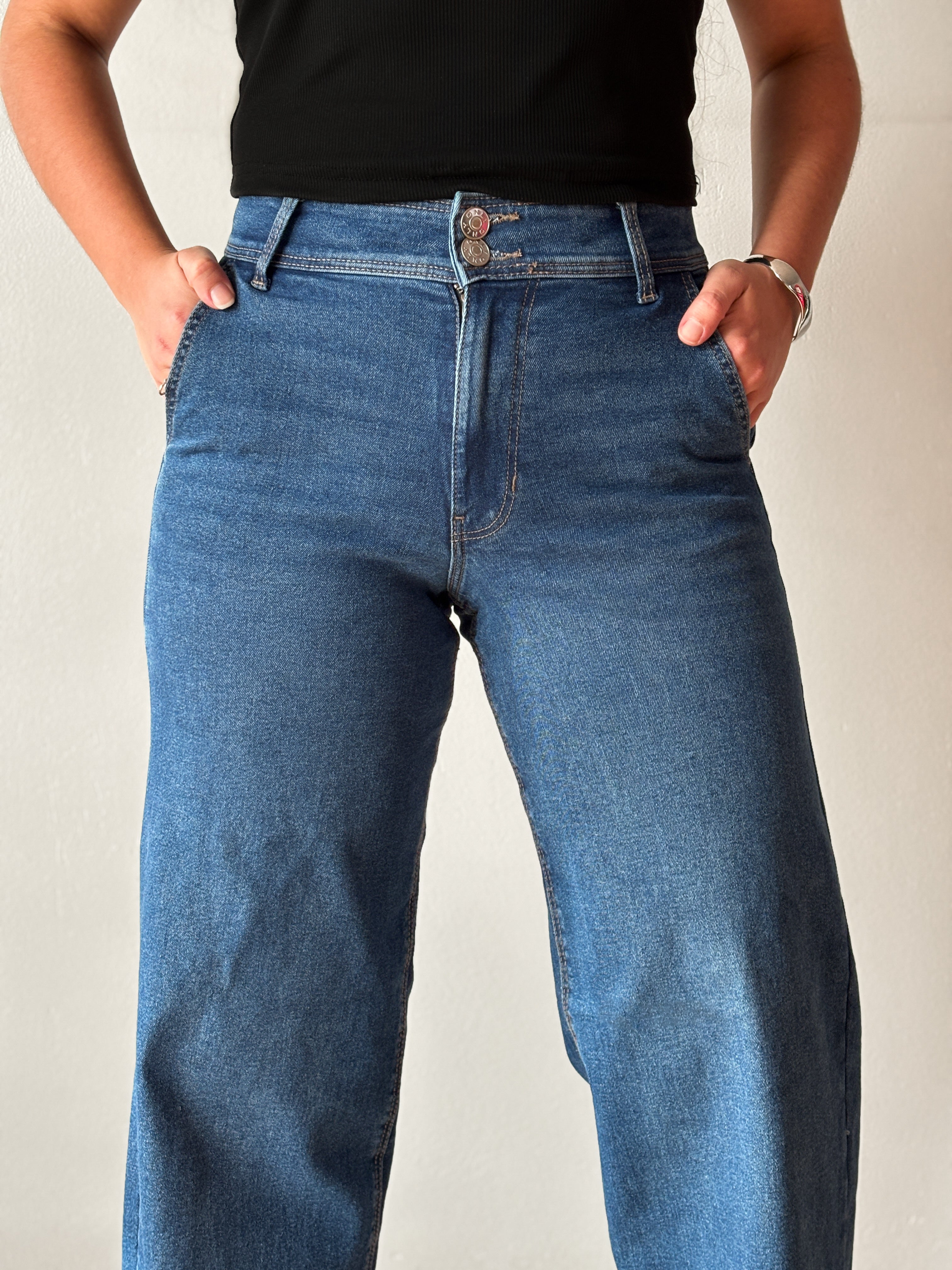 Jeans Only Astoria Wide Cintura alta Largo 32 15360823