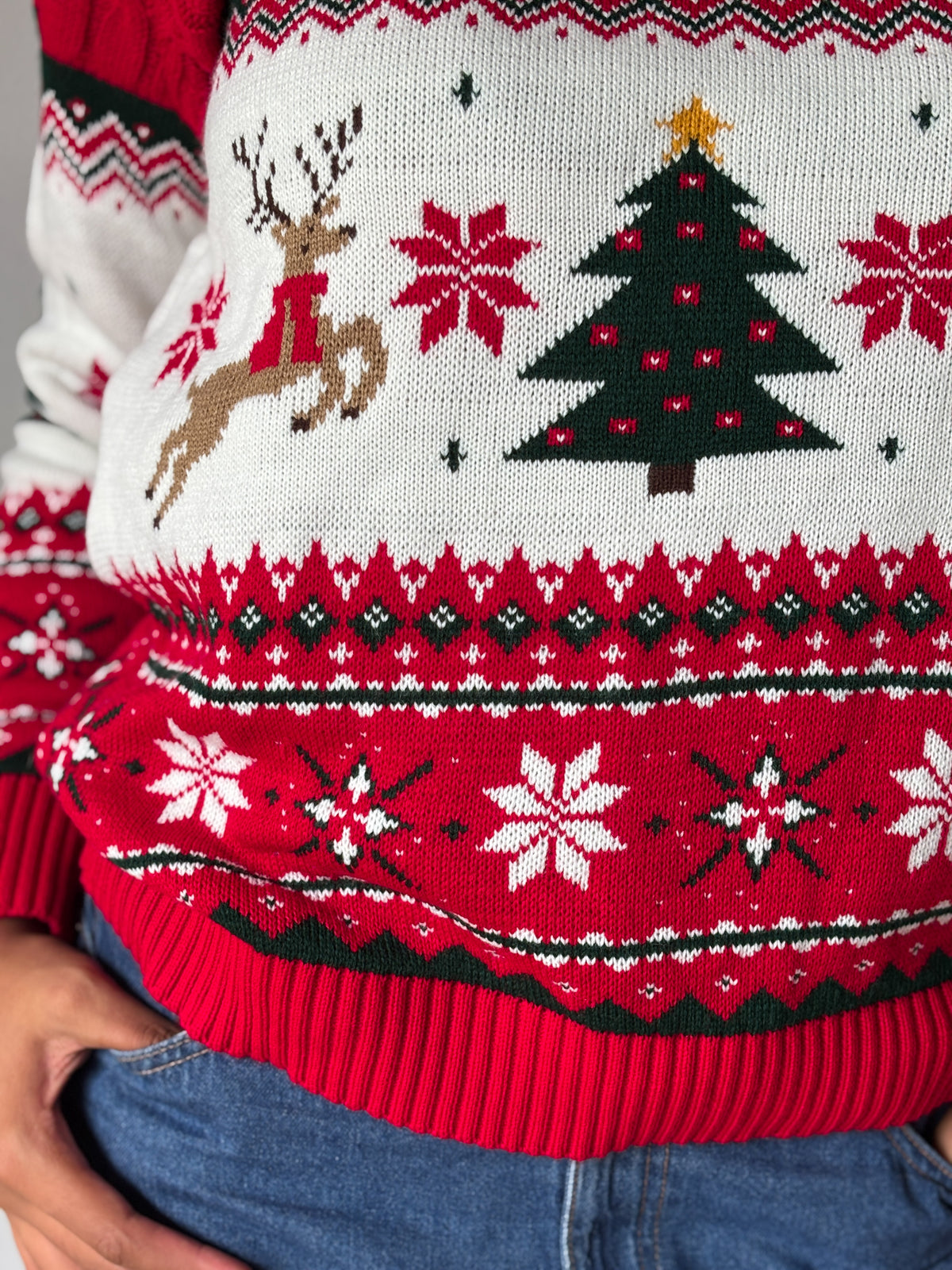 Suéter Navideño Reno Boreal TP26N029