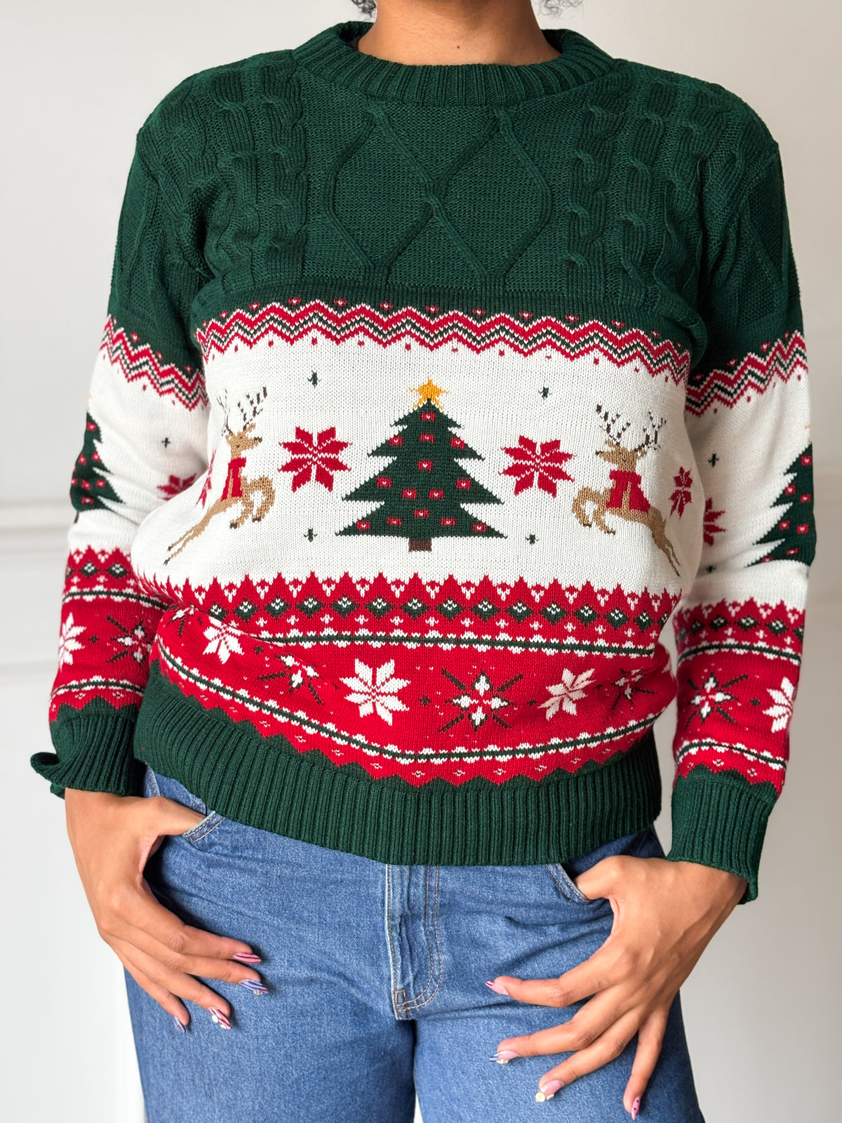 Suéter Navideño Reno Boreal TP26N029