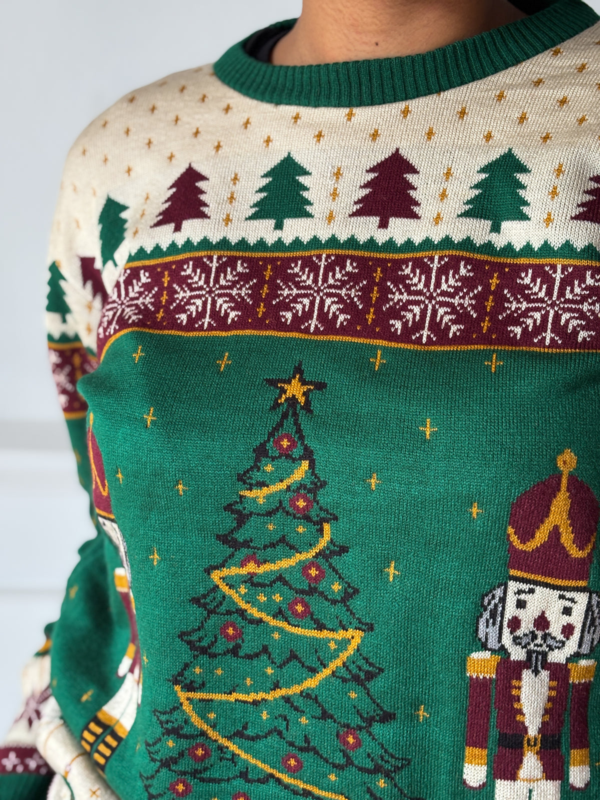Suéter Navideño Cascanueces TP26N006