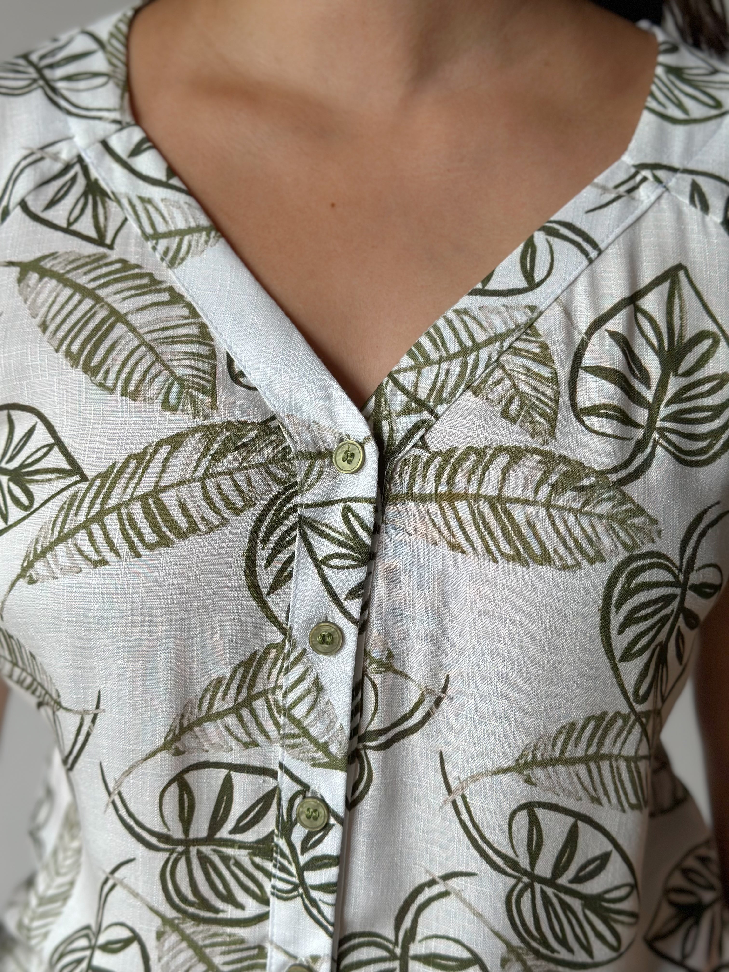 Blusa priamo manga corta 13375