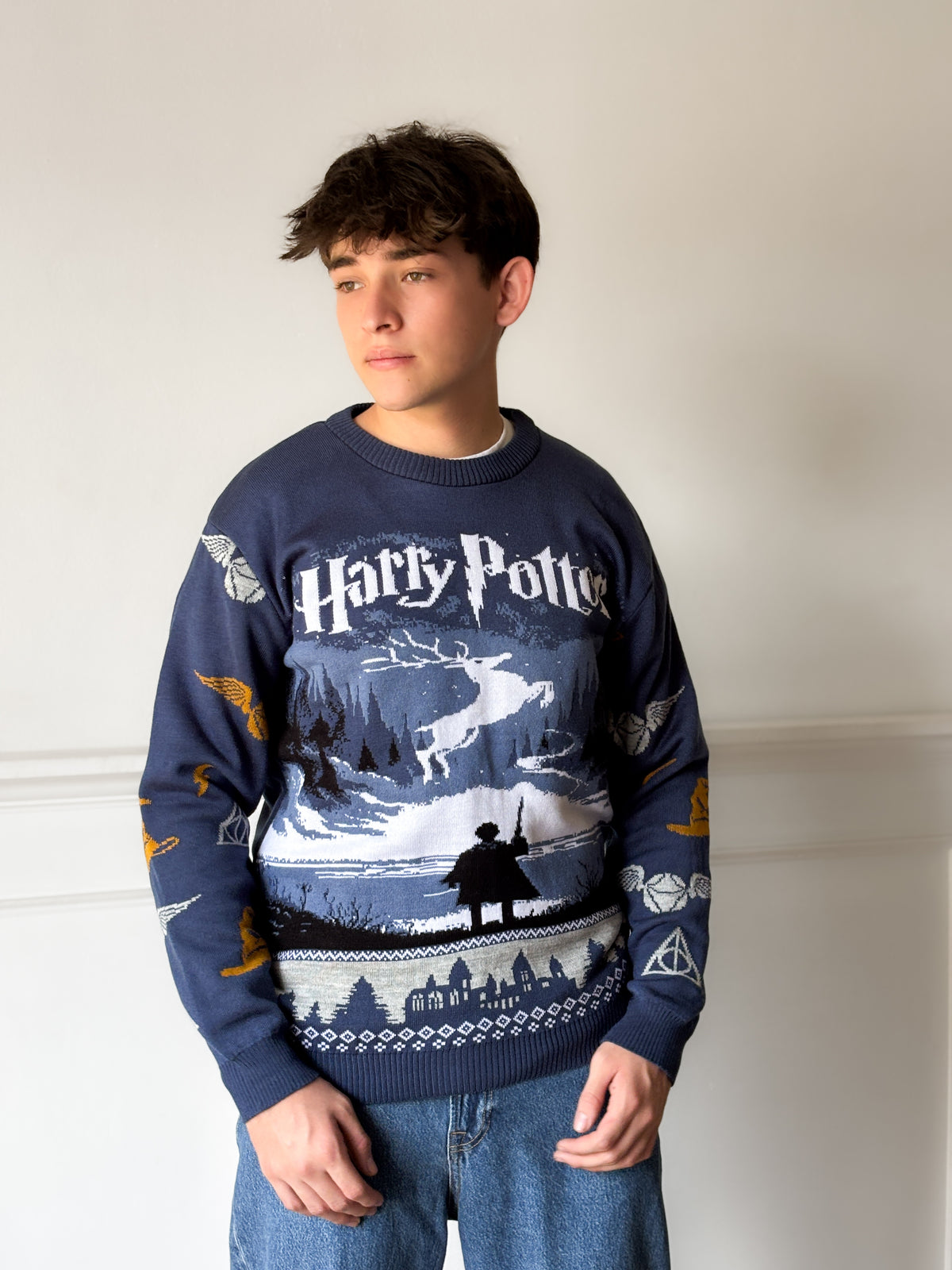 Suéter Navideño HP Patronus TP26N013