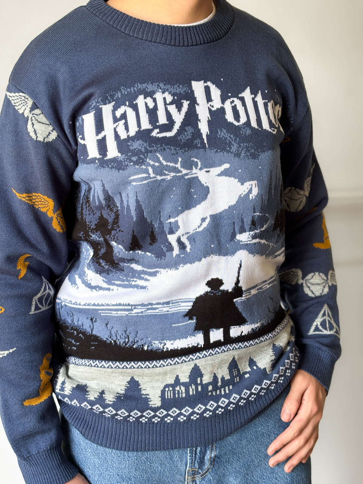 Suéter Navideño HP Patronus TP26N013
