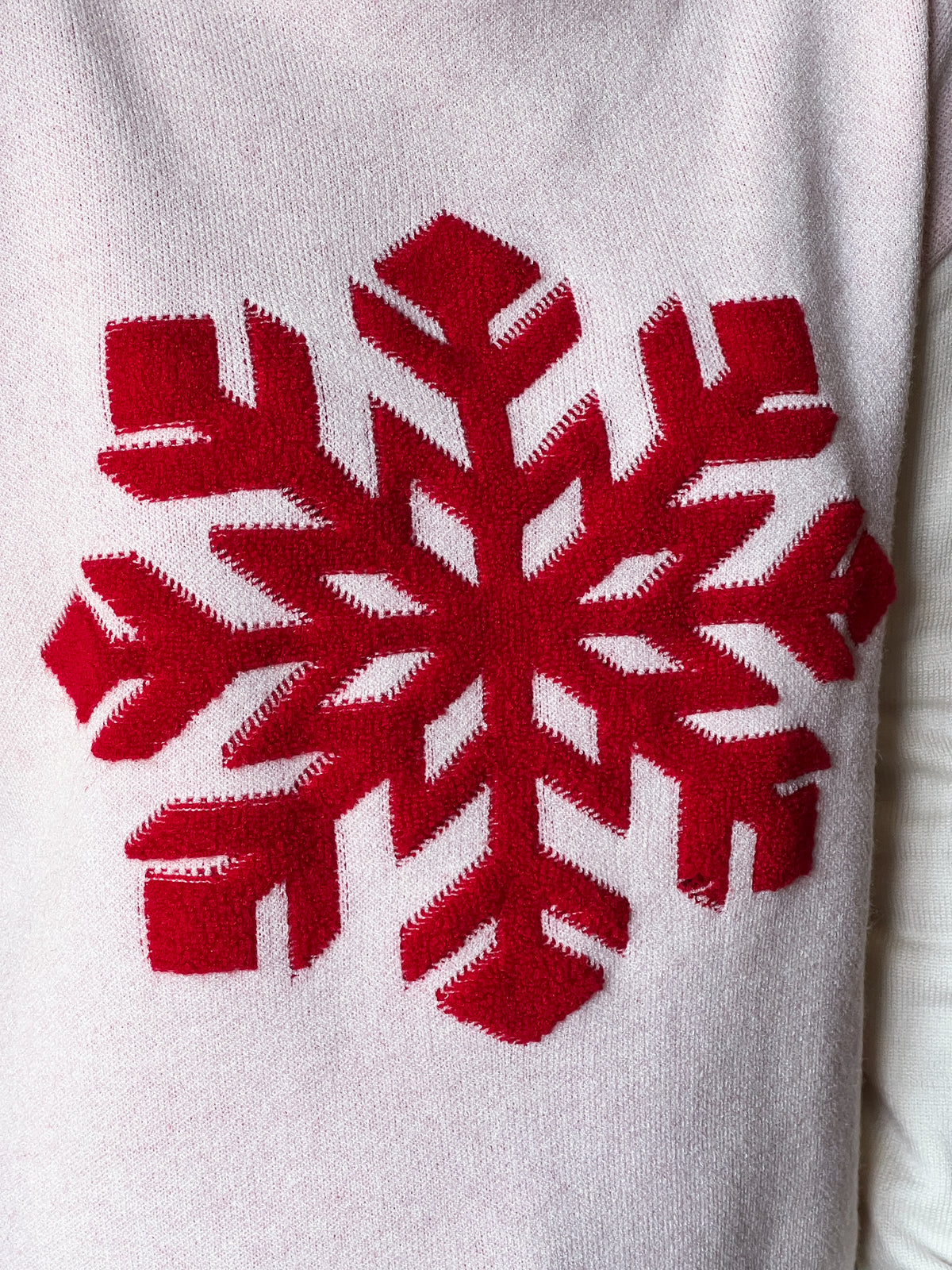 Suéter Navideño Copo de Nieve TP26N007