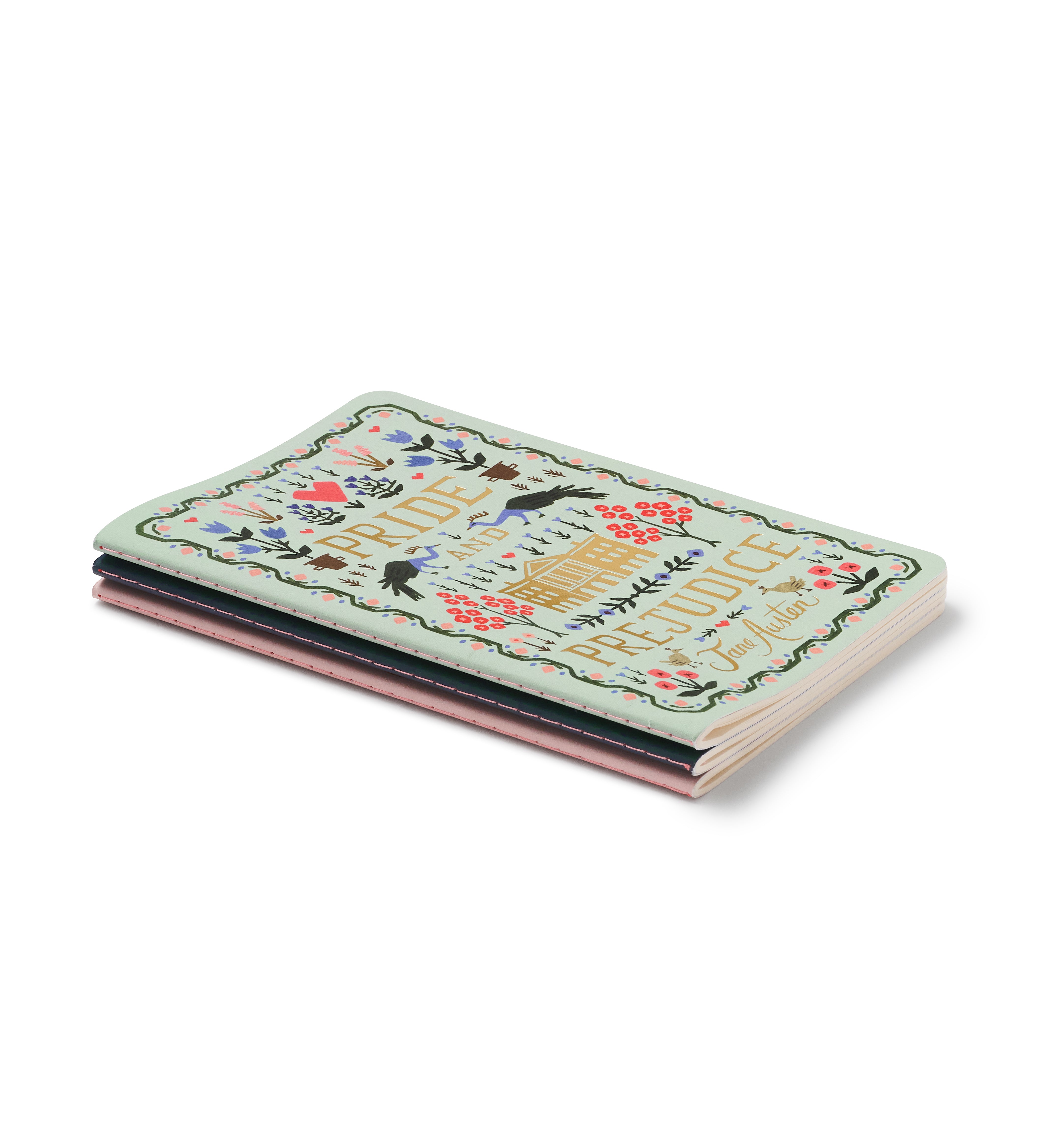 Set de cuadernos con estampados J3A021