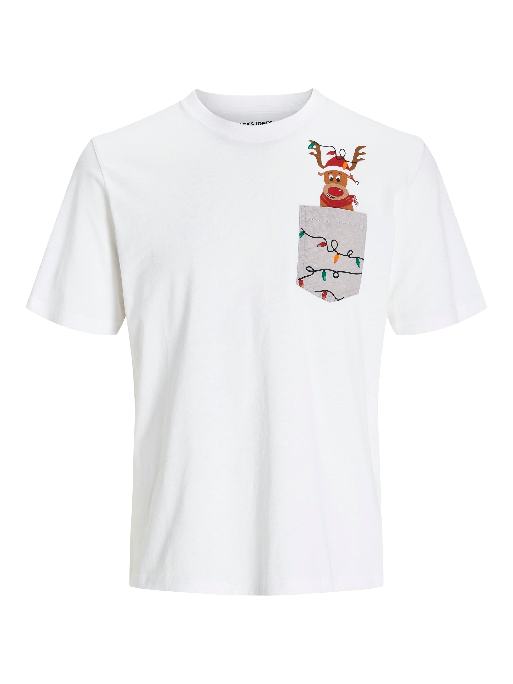 Tshirt Jack Jones Xmas Pocket II 12265352