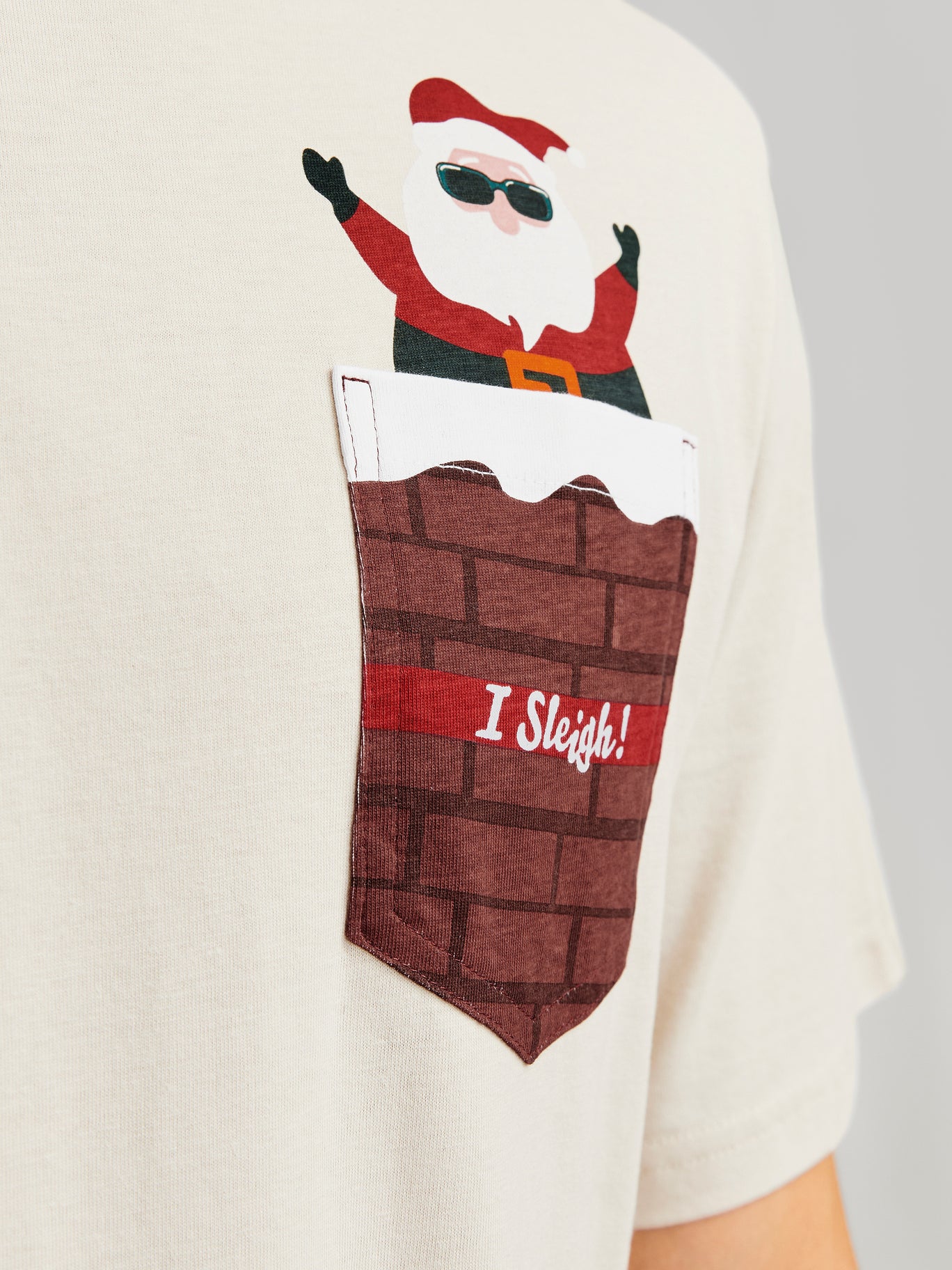 Tshirt Jack Jones Xmas Pocket 12265352