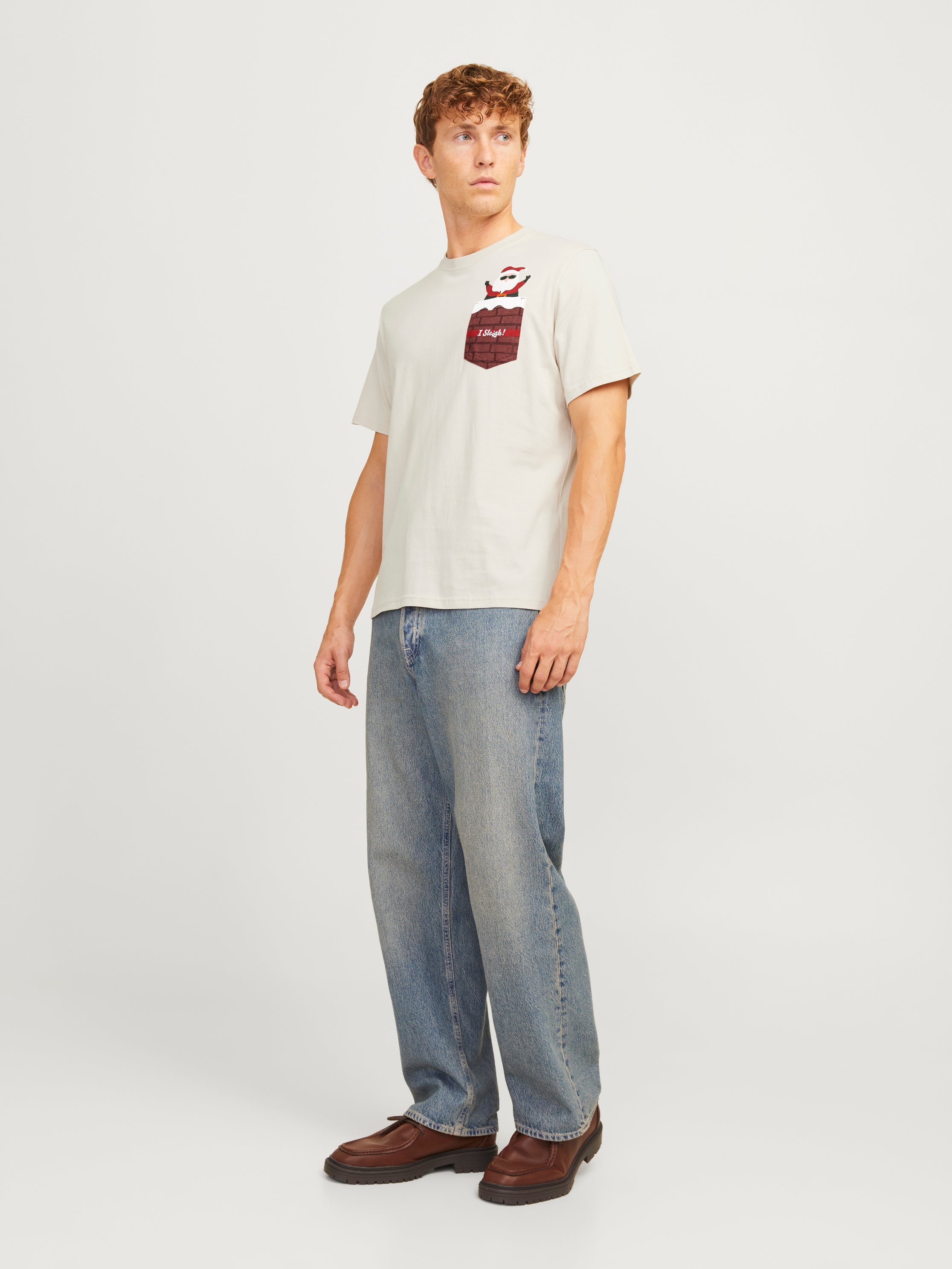 Tshirt Jack Jones Xmas Pocket 12265352