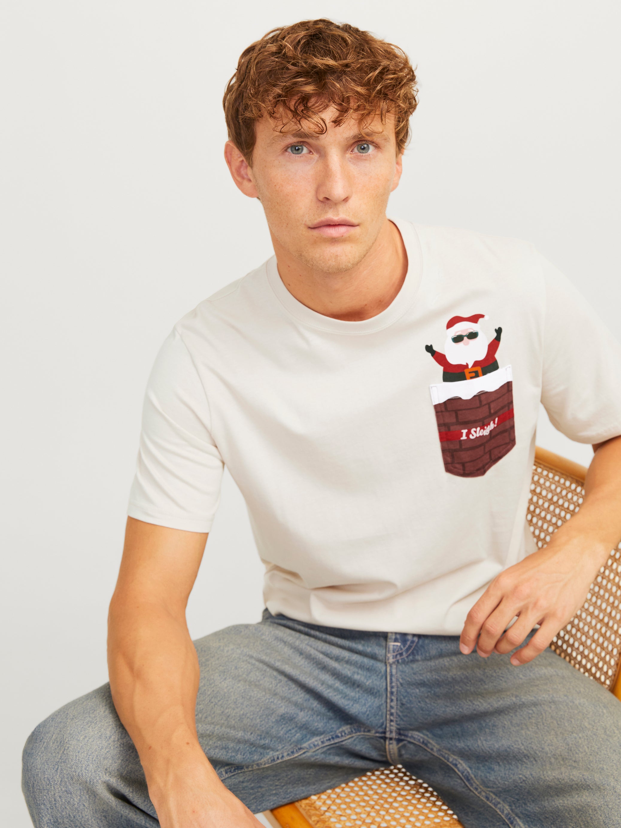 Tshirt Jack Jones Xmas Pocket 12265352