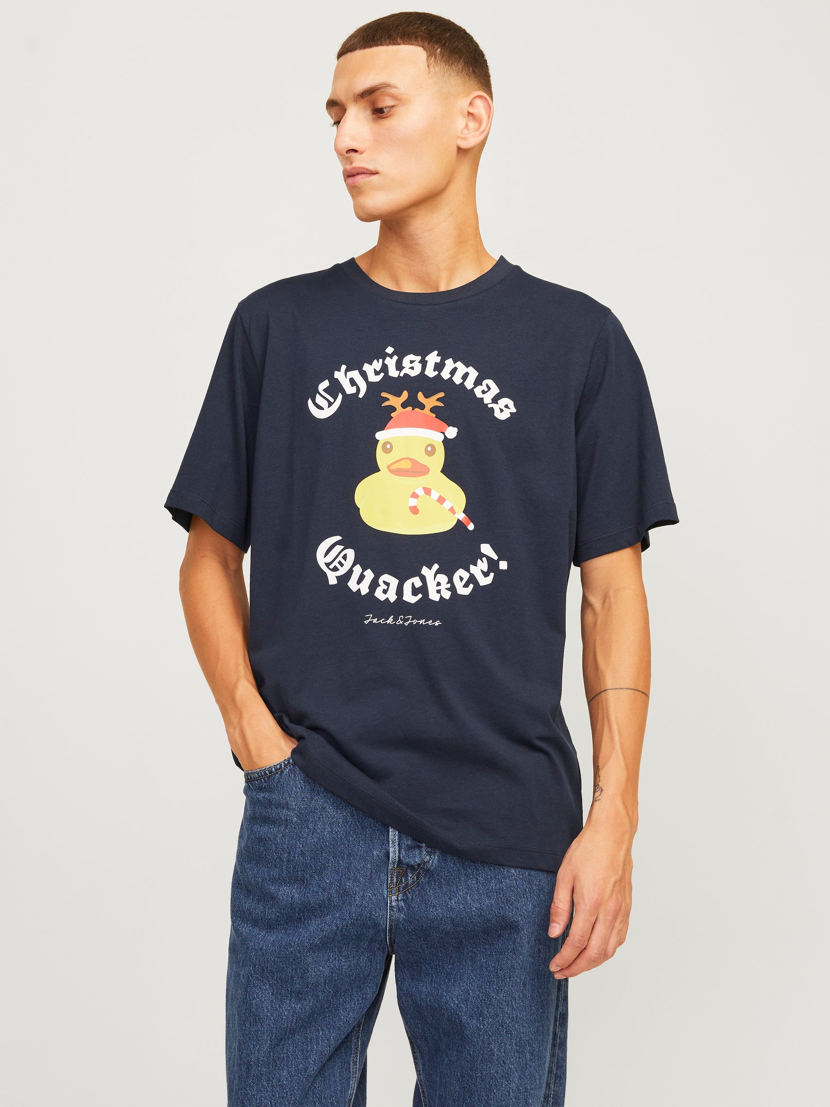 Tshirt Jack Jones Xmas Funny II 12265357