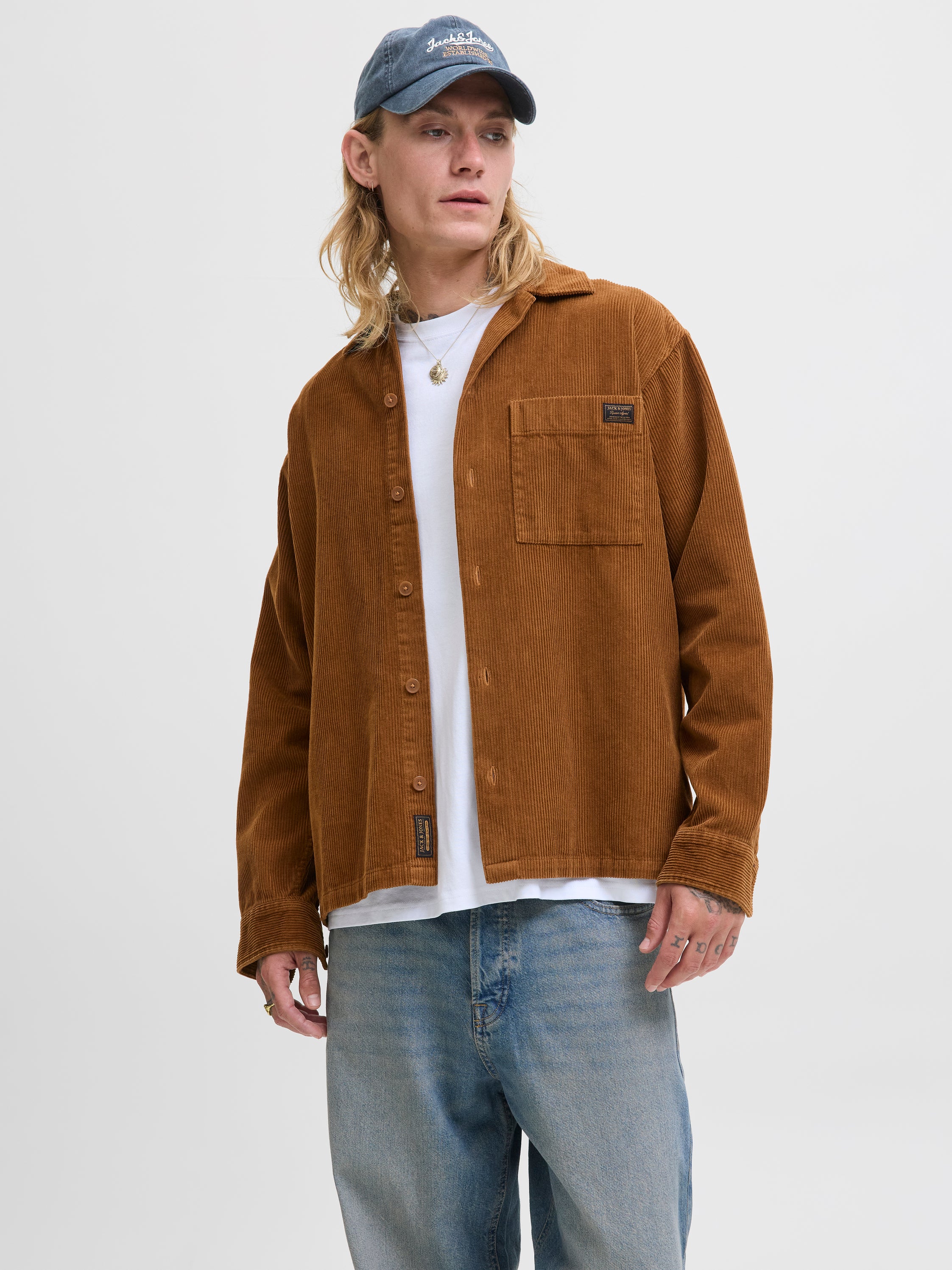 Camisa Jack Jones Courduroy 12278992