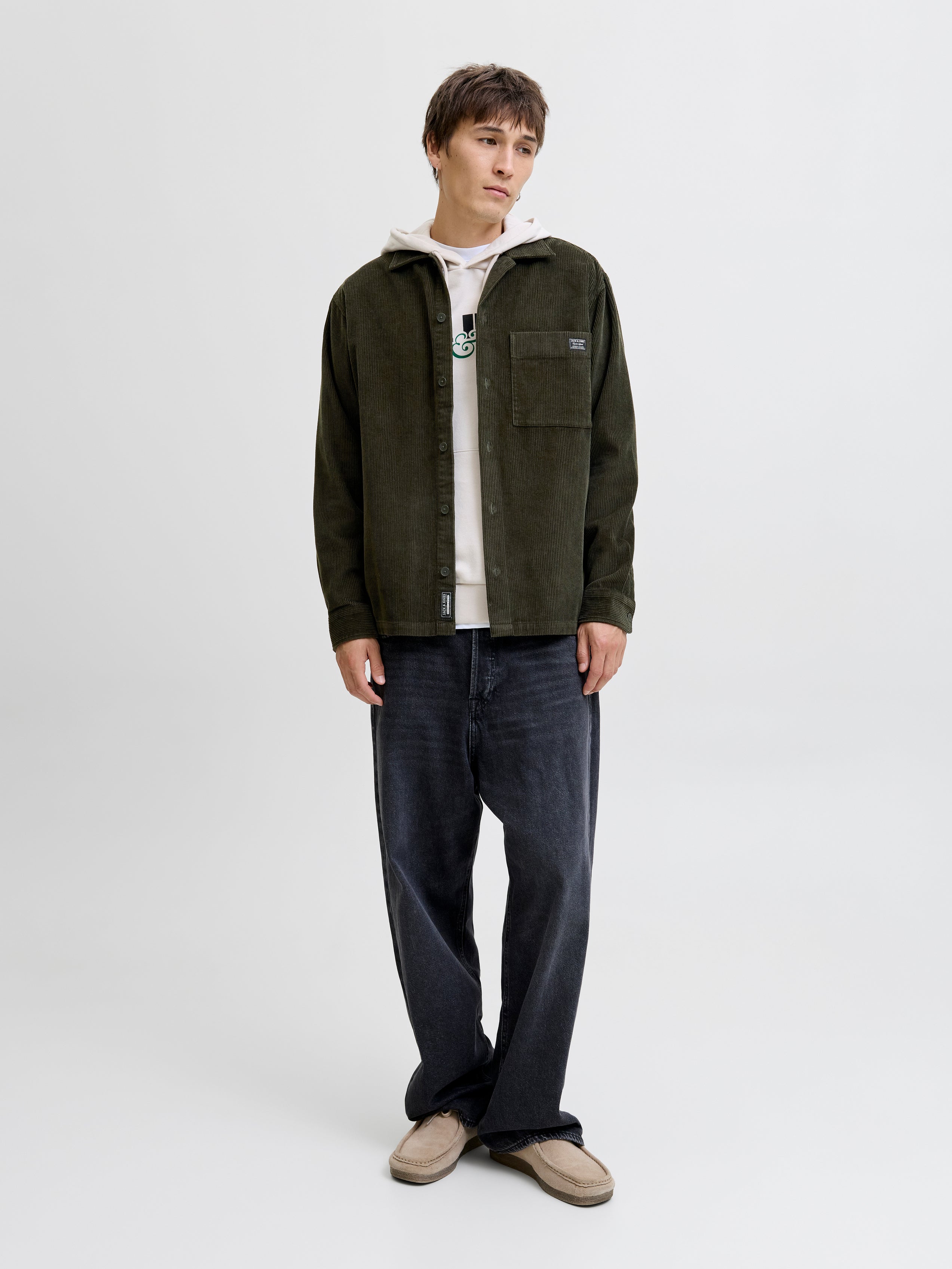 Camisa Jack Jones Courduroy 12278992