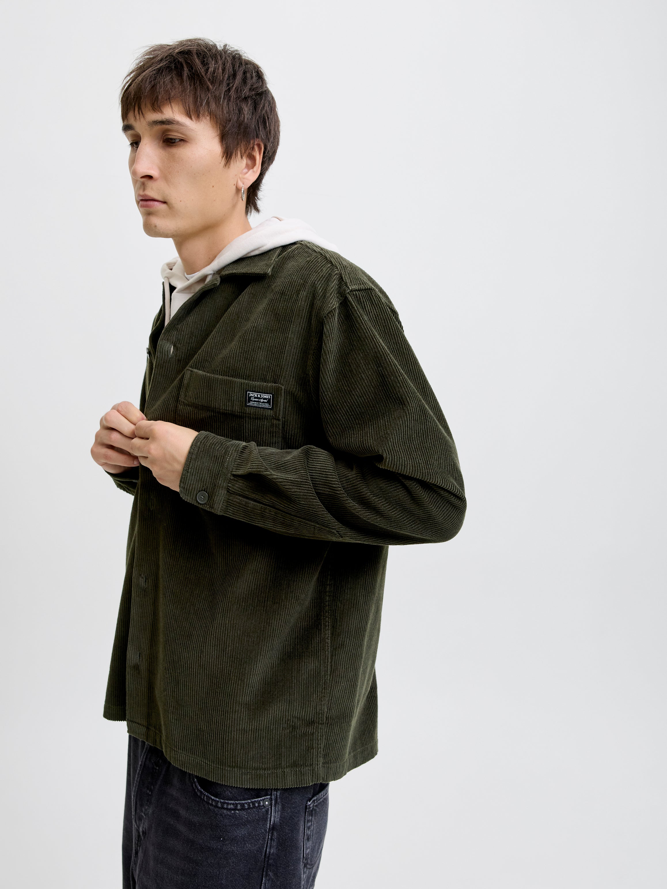 Camisa Jack Jones Courduroy 12278992