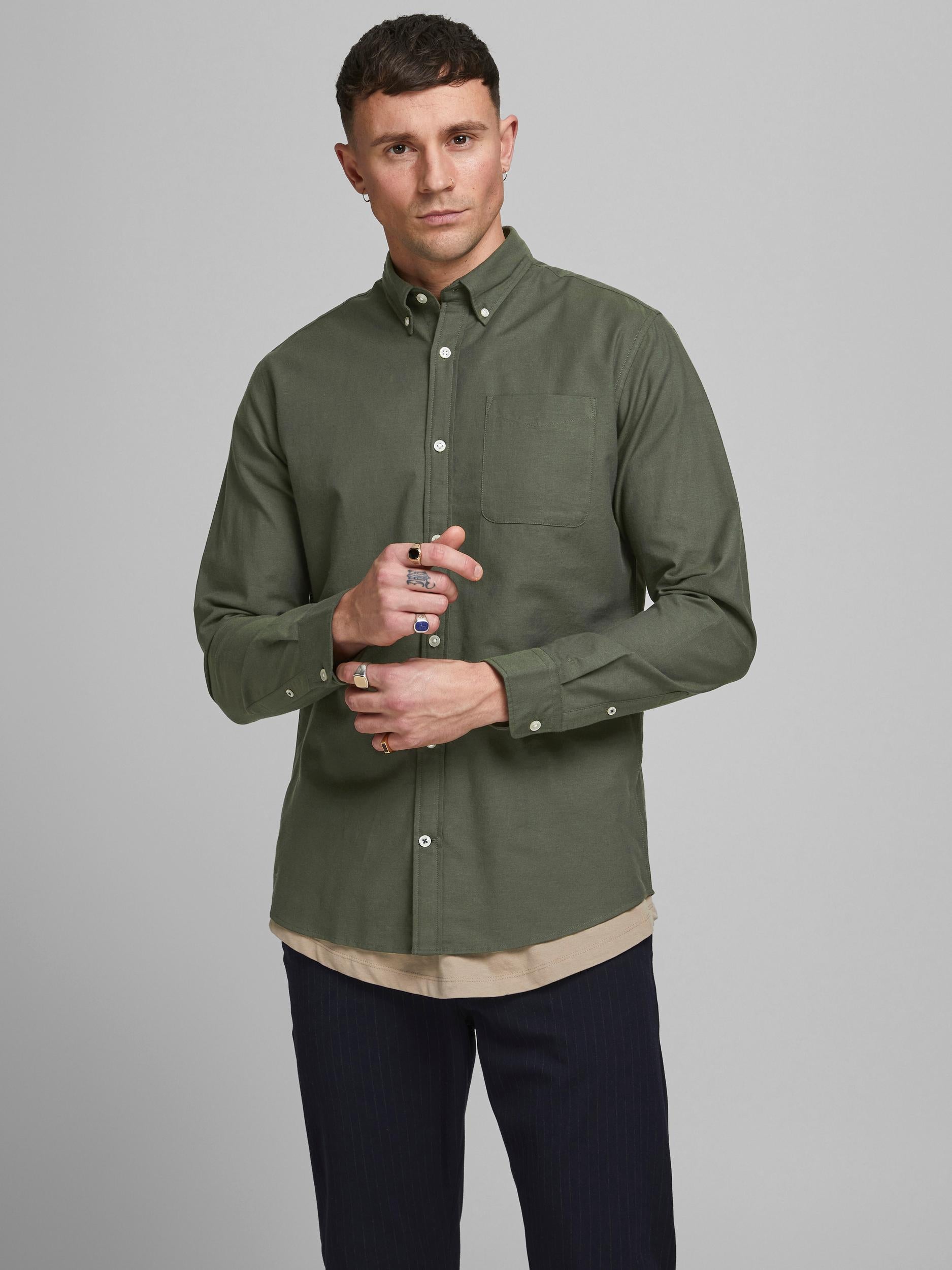 Camisa Jack & Jones Oxford 12182486