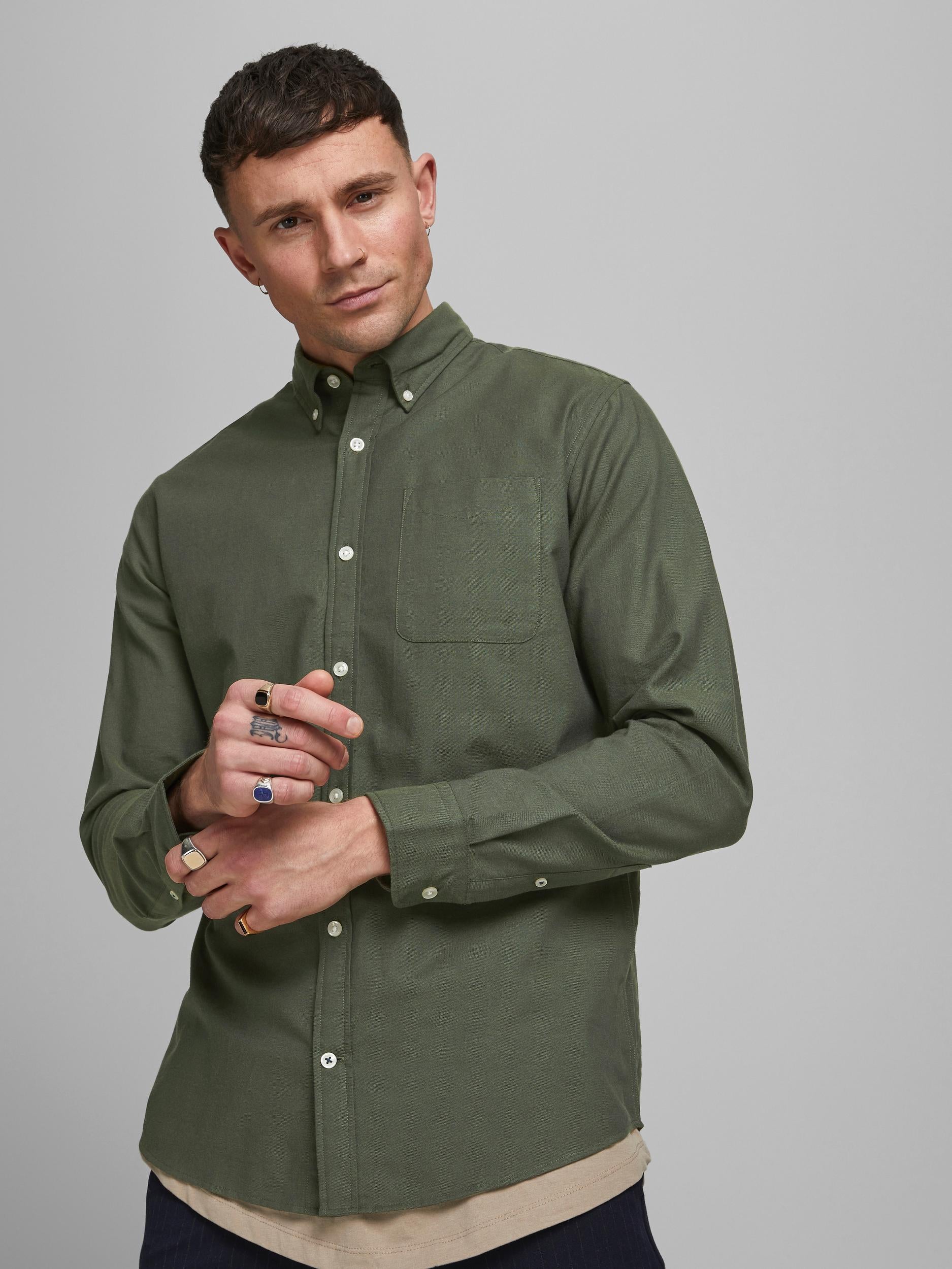 Camisa Jack & Jones Oxford 12182486
