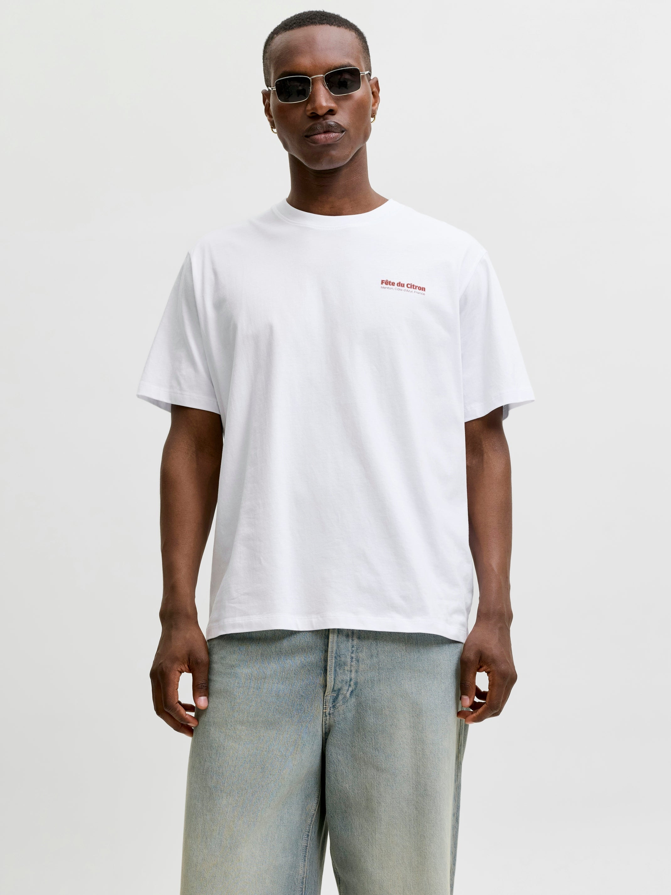 Tshirt Jack Jones Lemon 12288350
