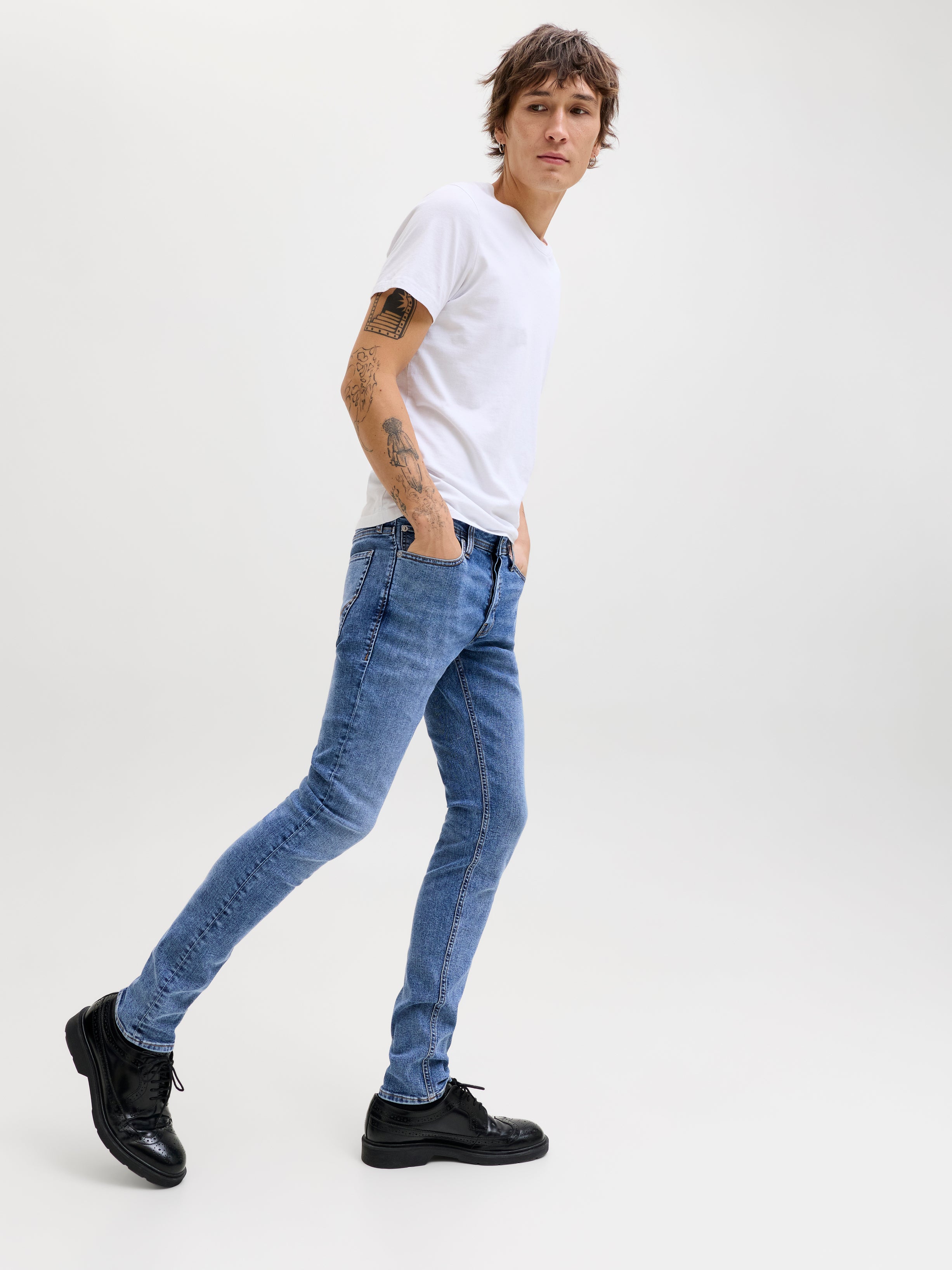 Jeans Jack Jones Glenn Slim Cintura baja Largo 32 12289499
