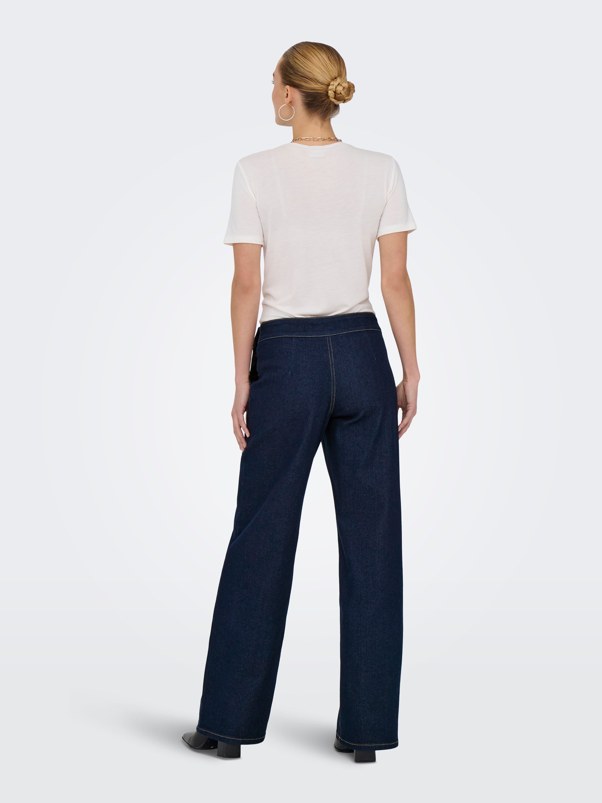 Jeans JDY Lizzie Wide Cintura media Largo 32 15361400