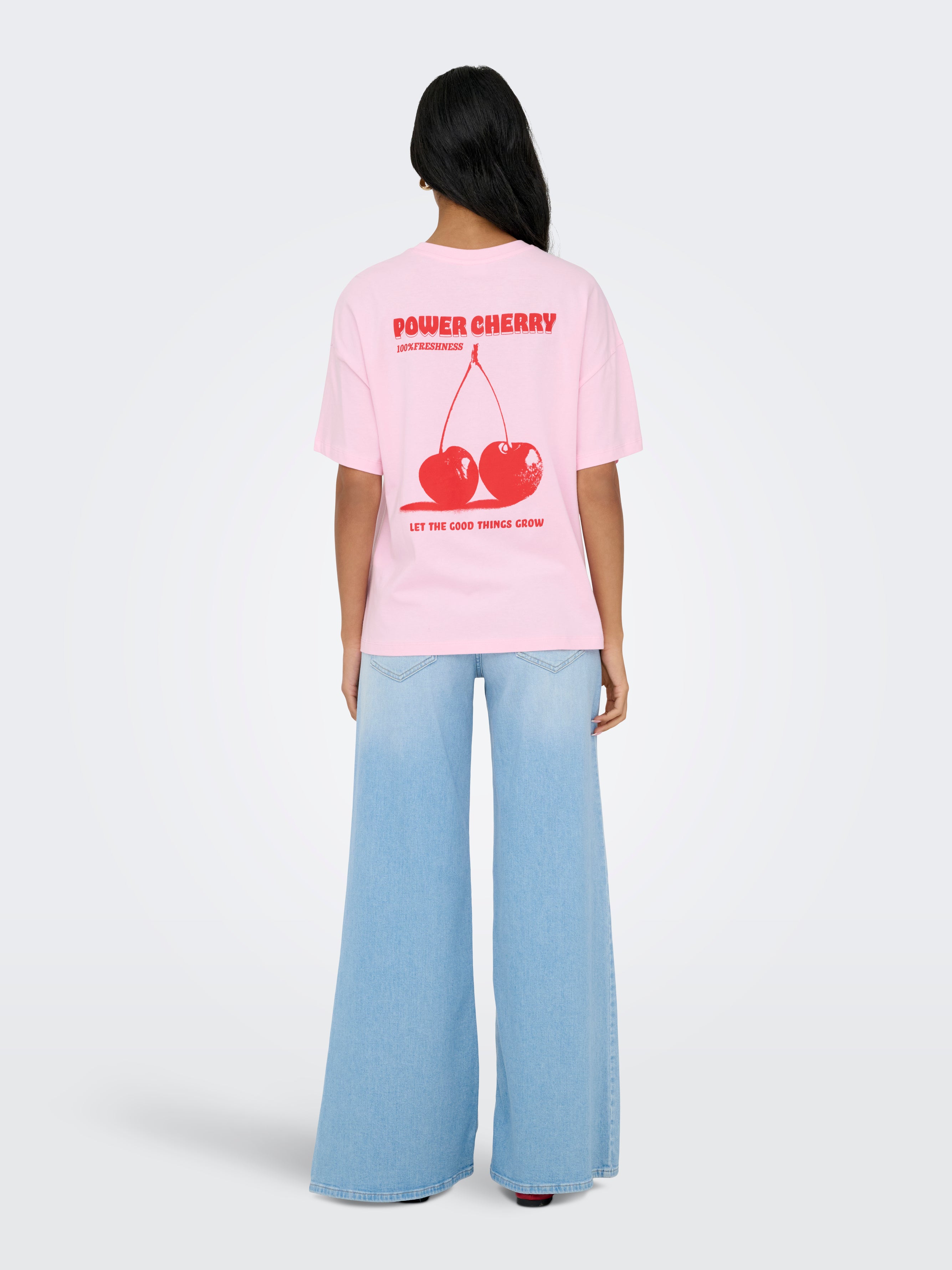 Tshirt JDY Carla Power Cherry 15356228