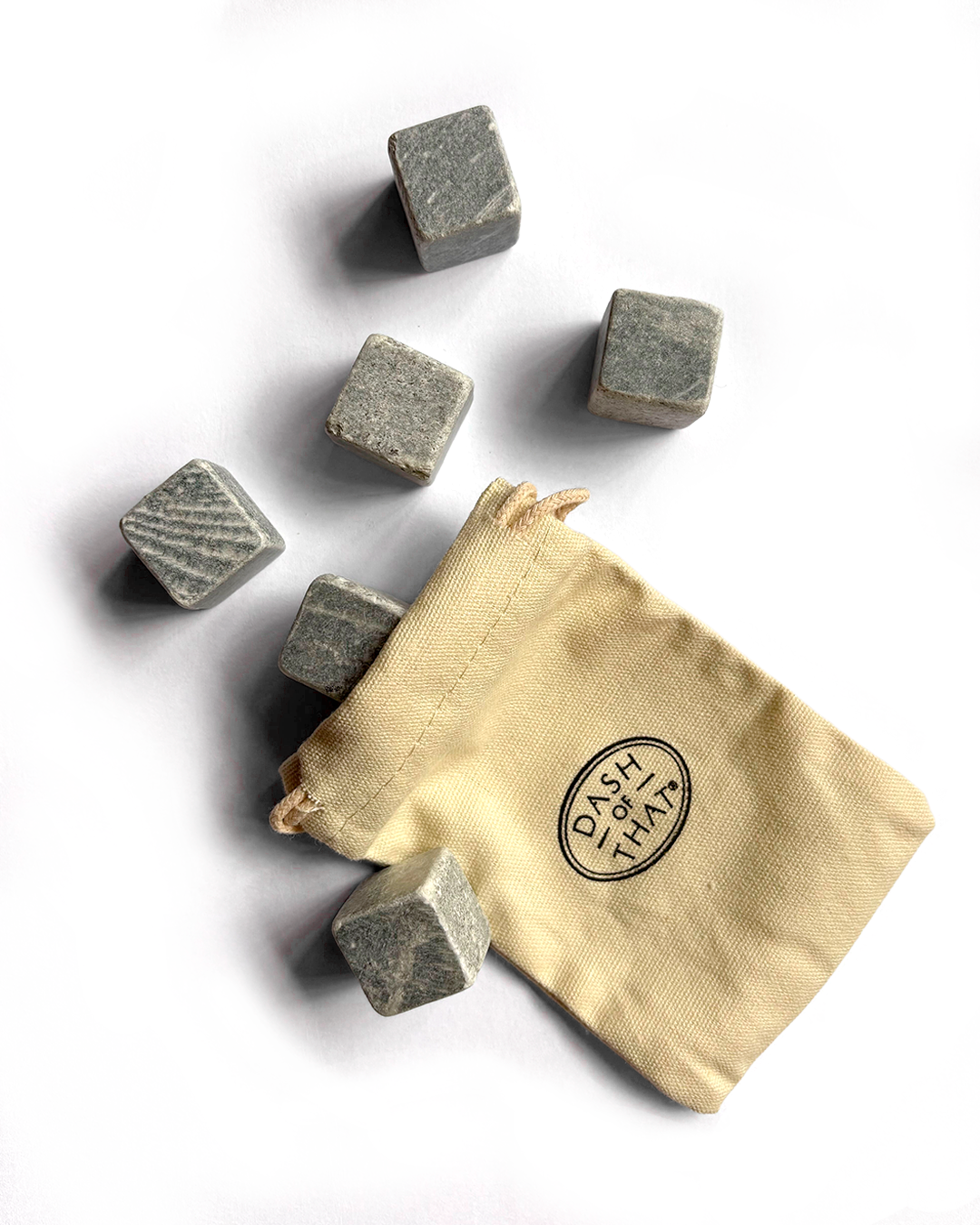 Set de 6 Piezas de piedras para Whisky True Bands DOT39