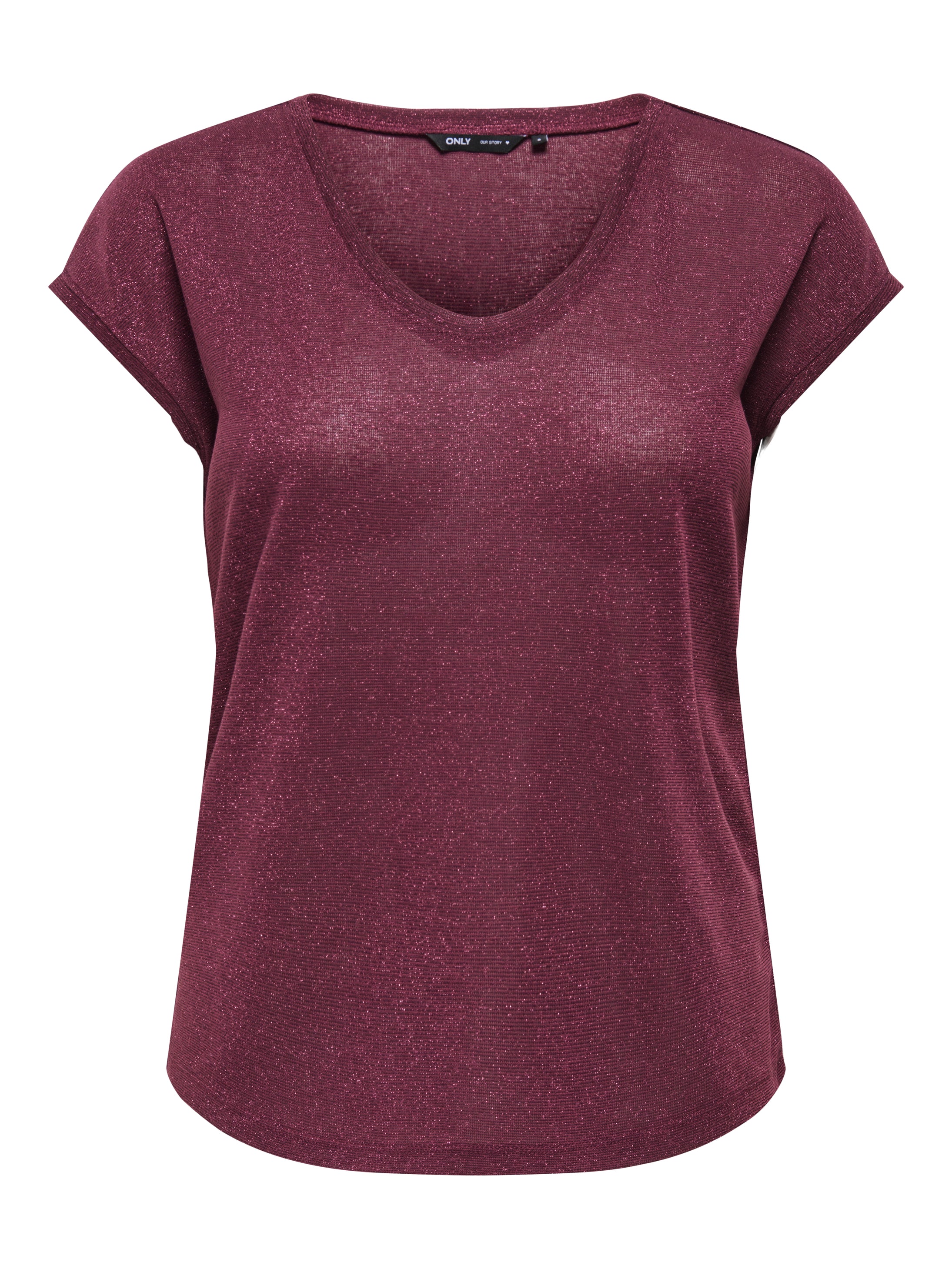 Blusa Only Carmakoma Silvery 15363649