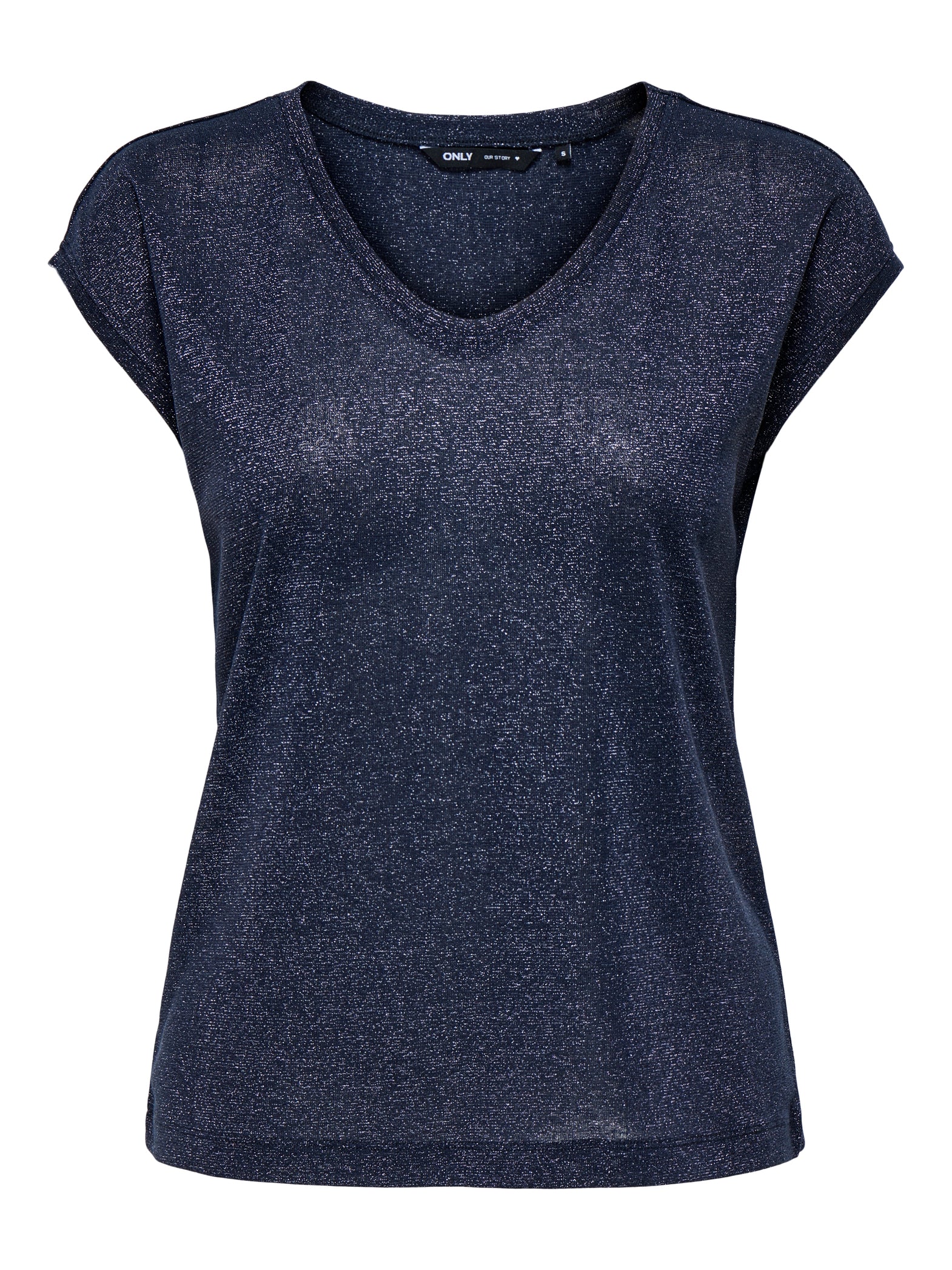 Blusa Only Carmakoma Silvery 15363649