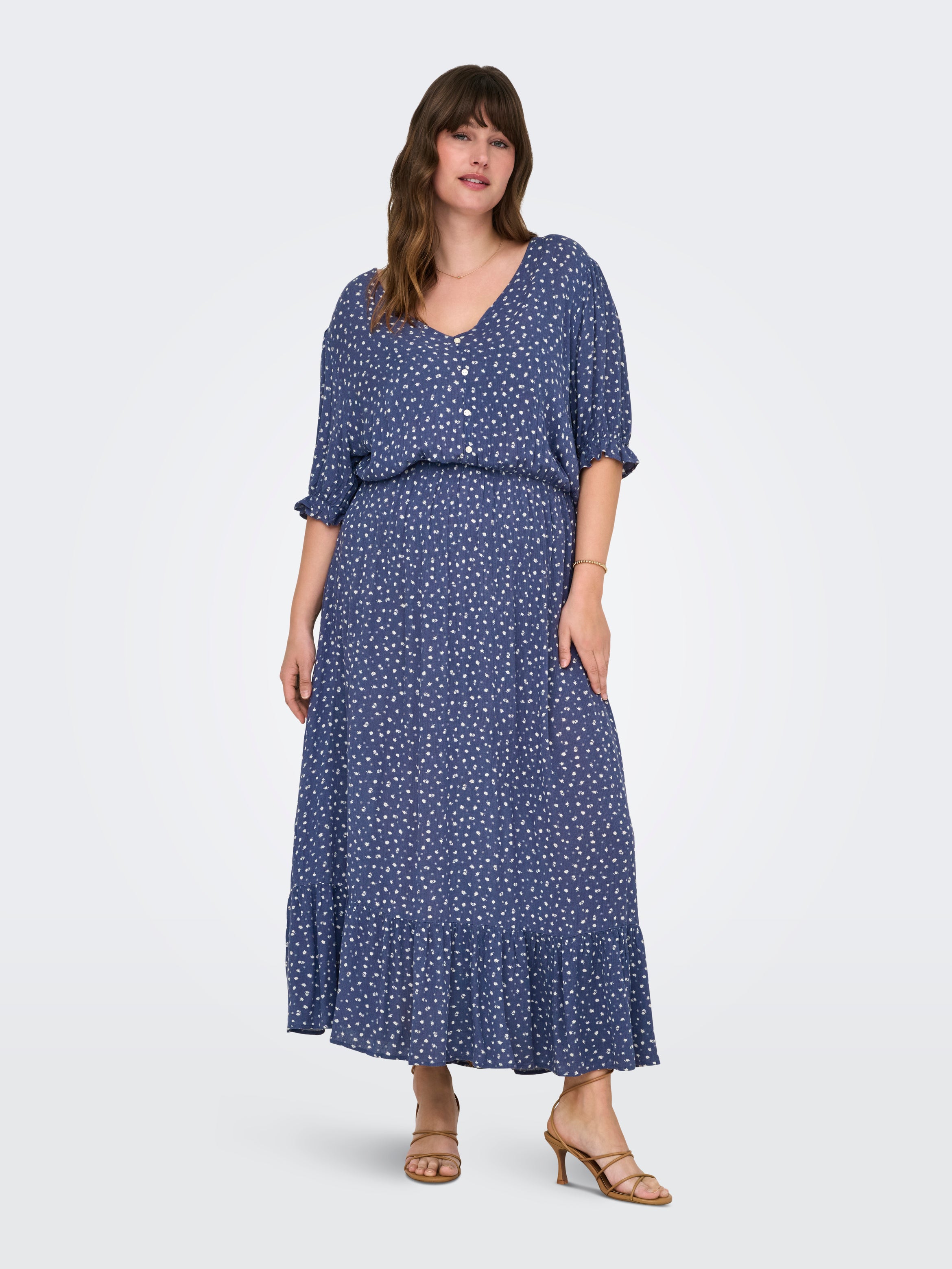 Vestido Only Carmakoma Chianti 15323369