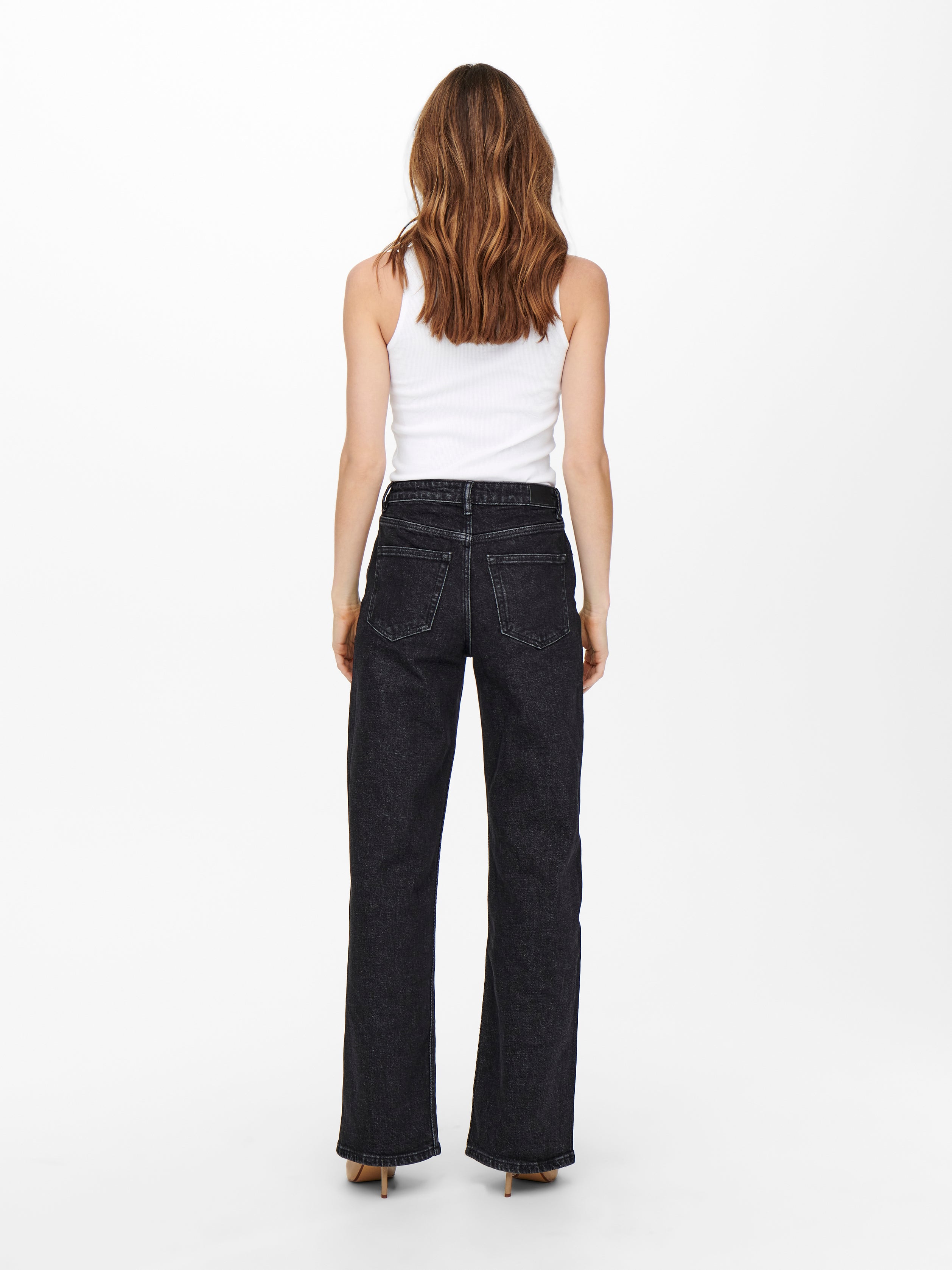 Jeans Only Juicy Wide Leg Cintura alta Largo30 15235241