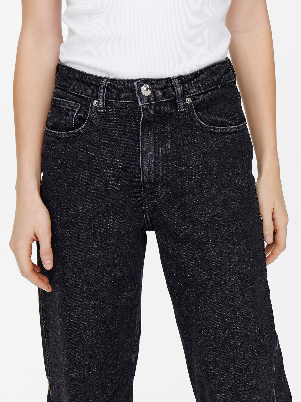 Jeans Only Juicy Wide Leg Cintura alta Largo30 15235241