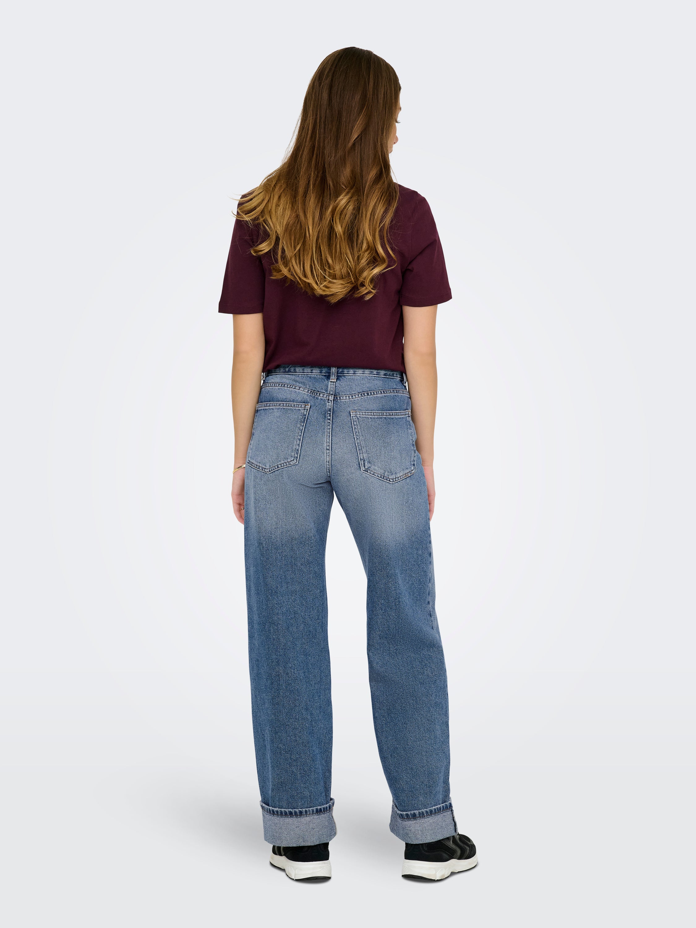 Jeans Only Ella Wide Cintura Media Largo 32 15344976